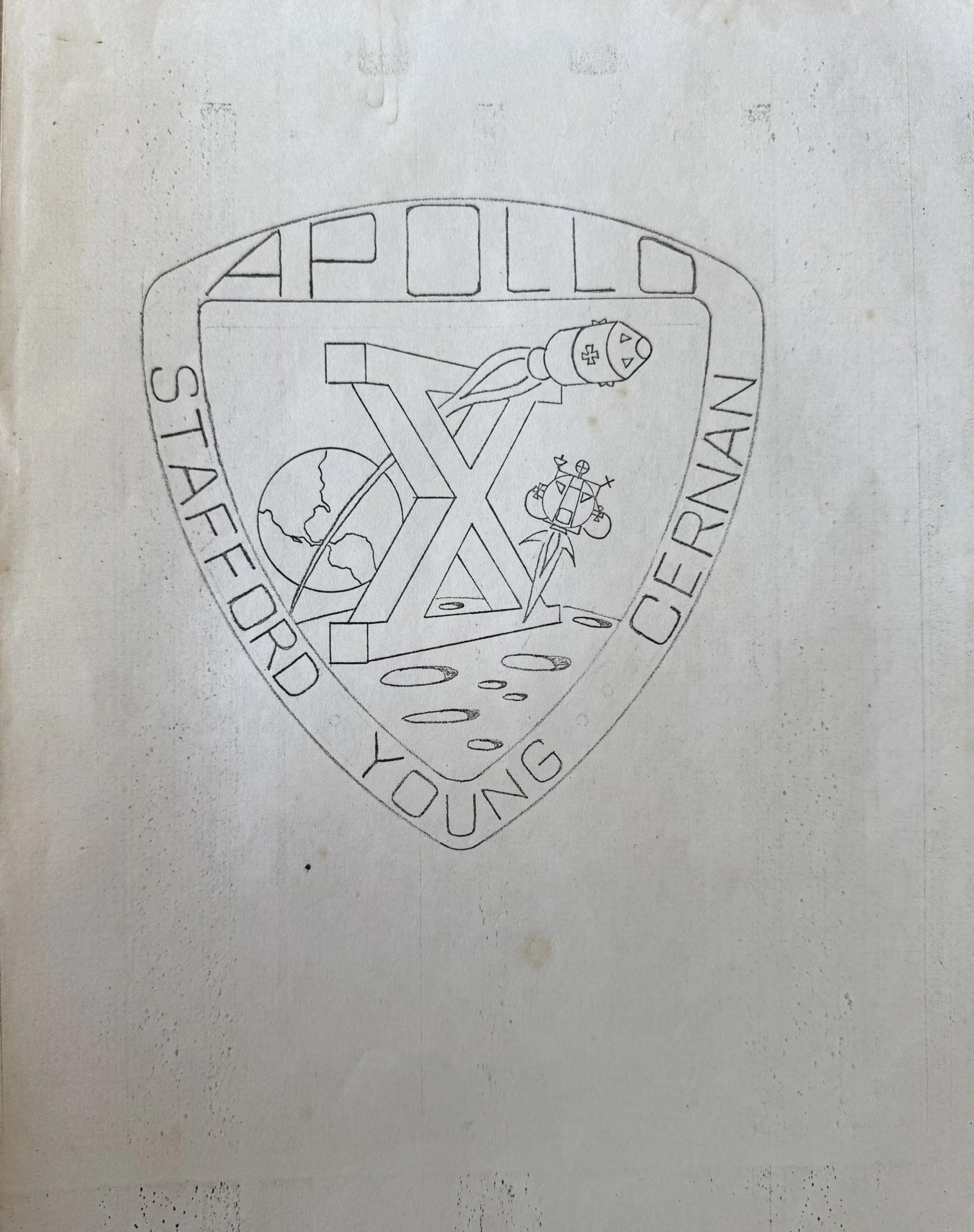 Apollo 10 Mission Patch Design Copy