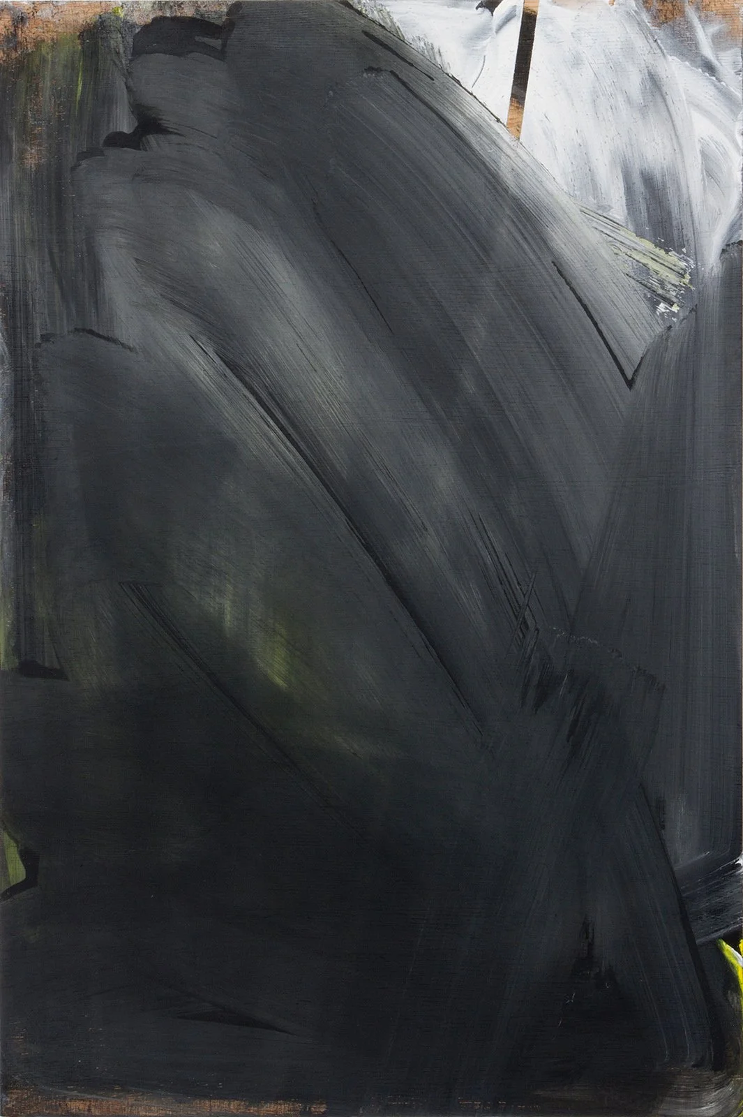 Untitled, 2012, acrylic and indian ink on wood, 60 x 40 cm, private collection