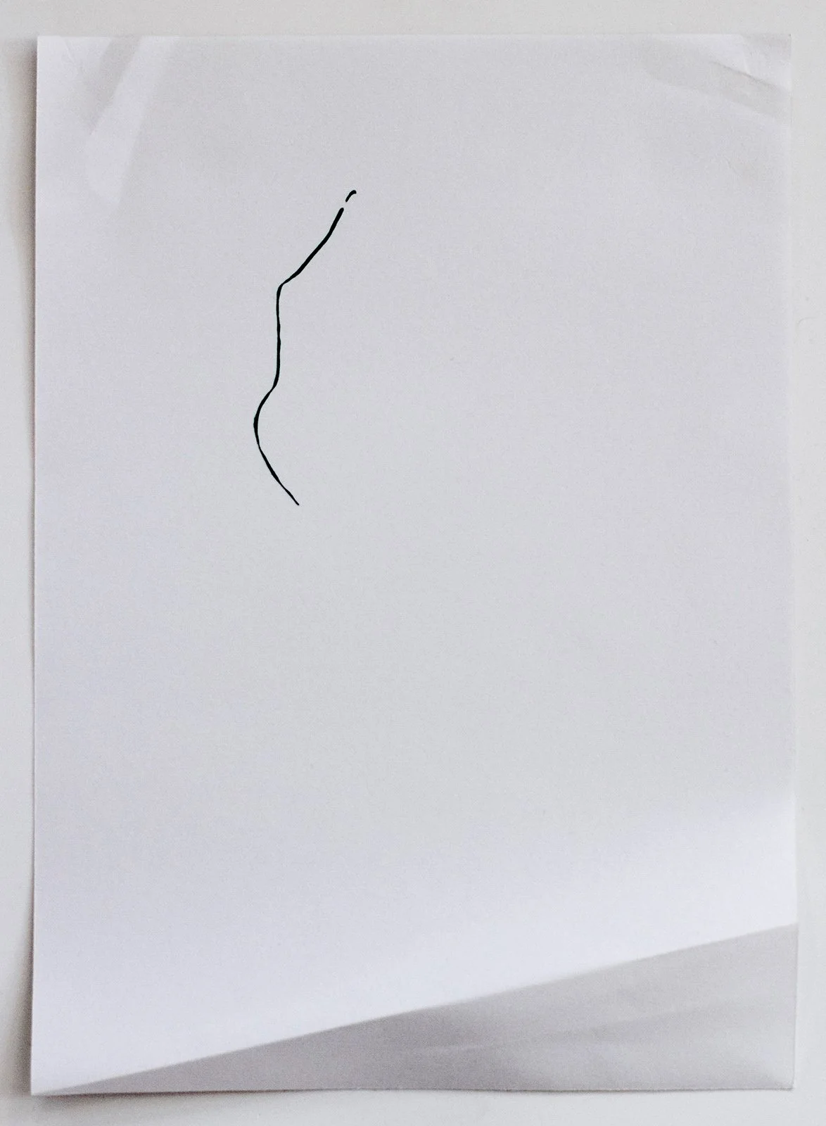 Untitled, 2011, ink on paper, 30 x 20 cm