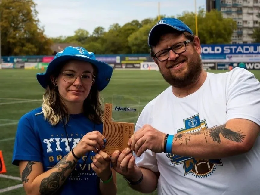Manchester Titans Awarded Inaugural BAFA Community Heroes Award for Club of the Year