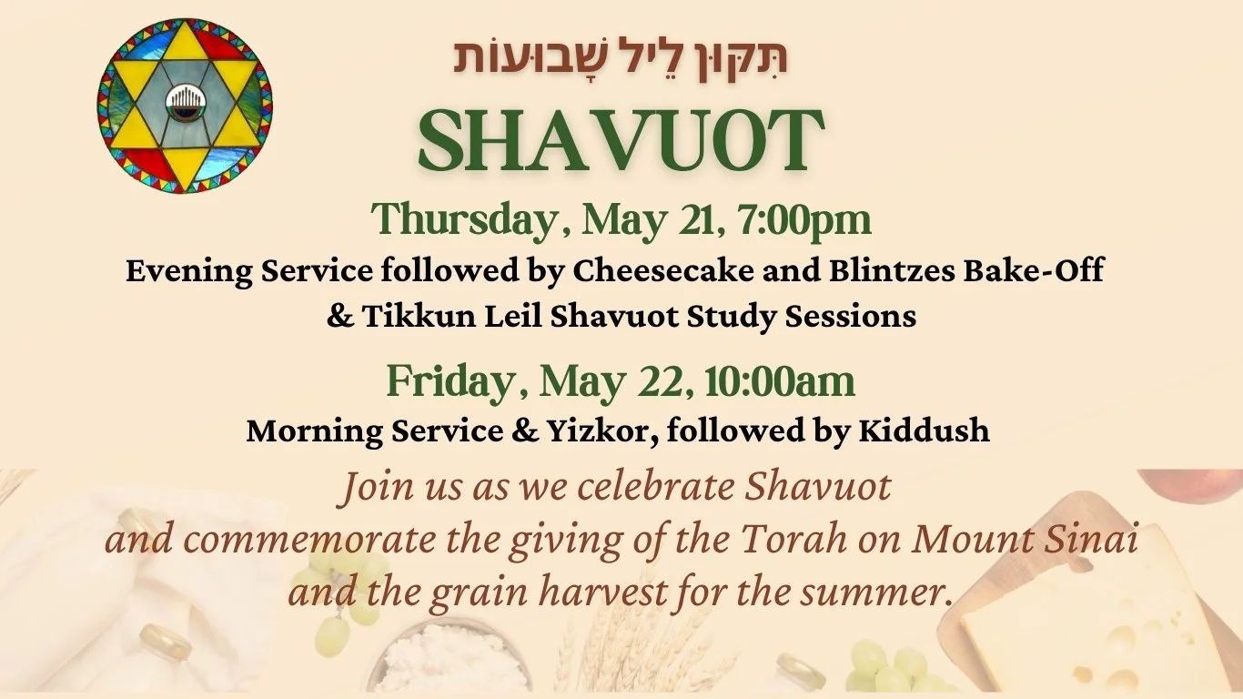 Celebrating Shavuot