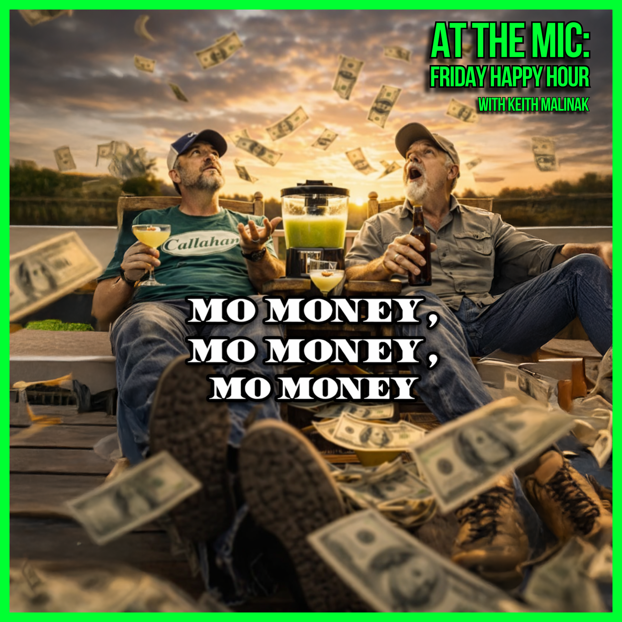 Our Game Plan? Sit, Drink...And Wait For Money to Rain 