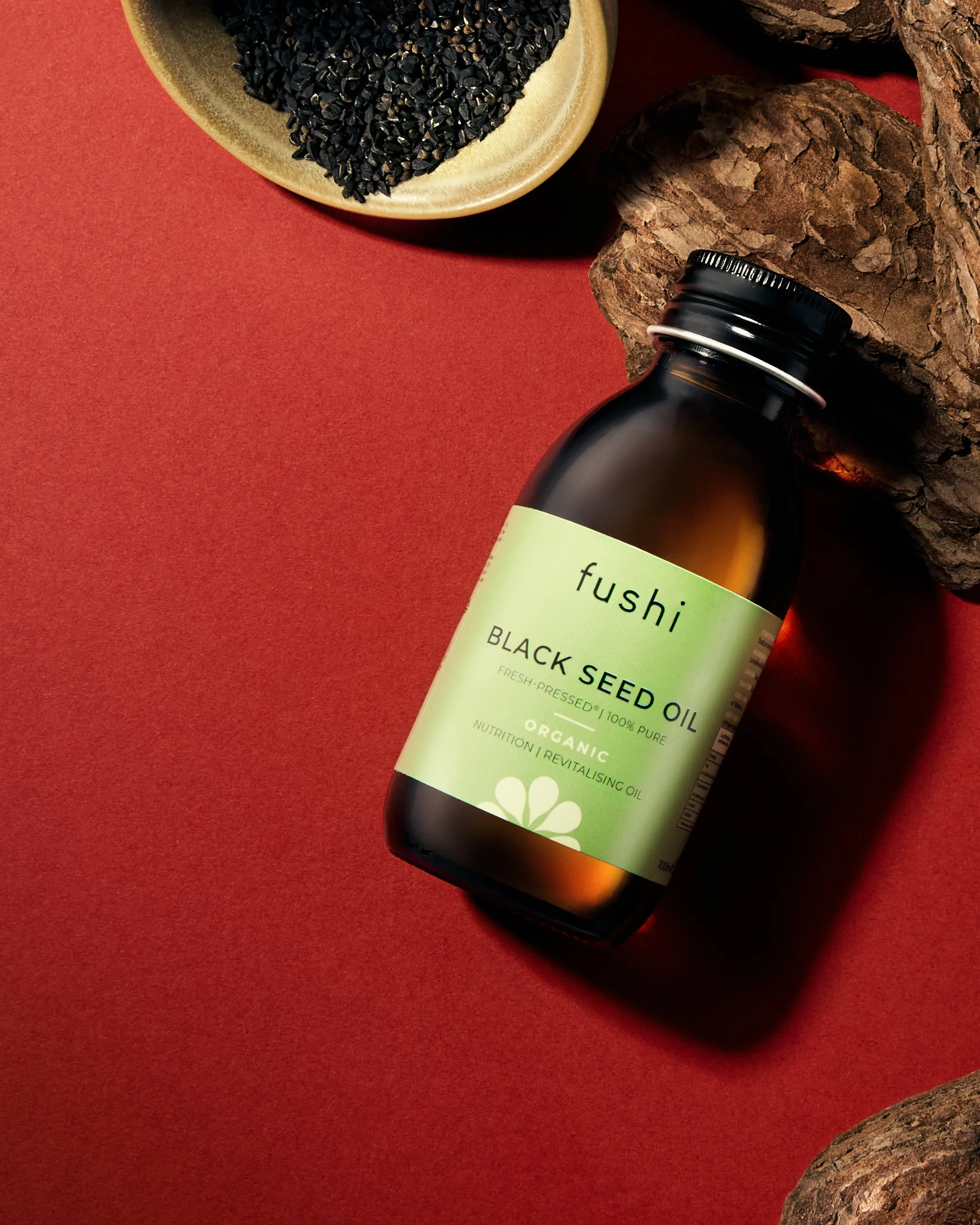 Wellness product photography for Fushi Wellbeing and Healf