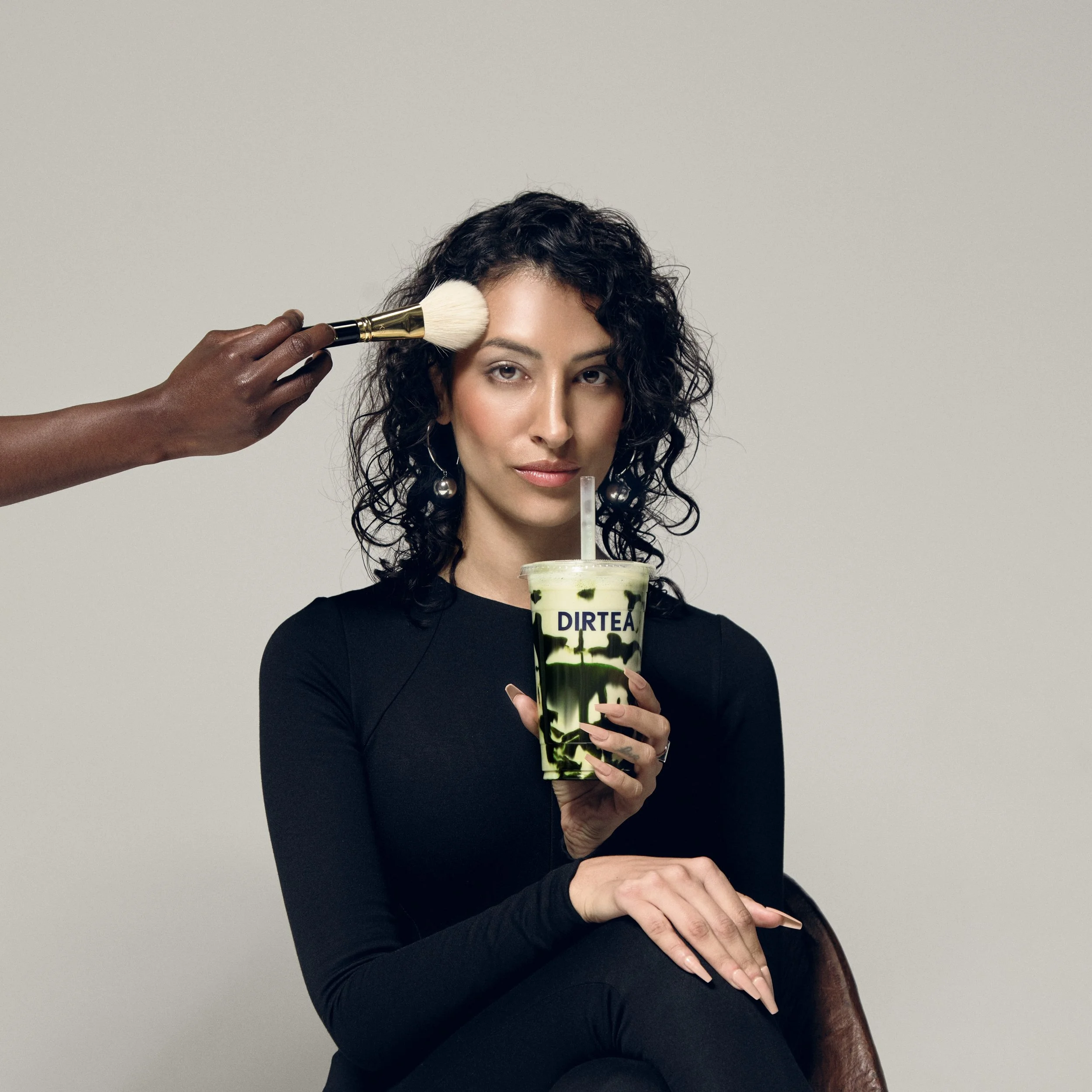 Beauty commercial photography for Dirtea campaign London