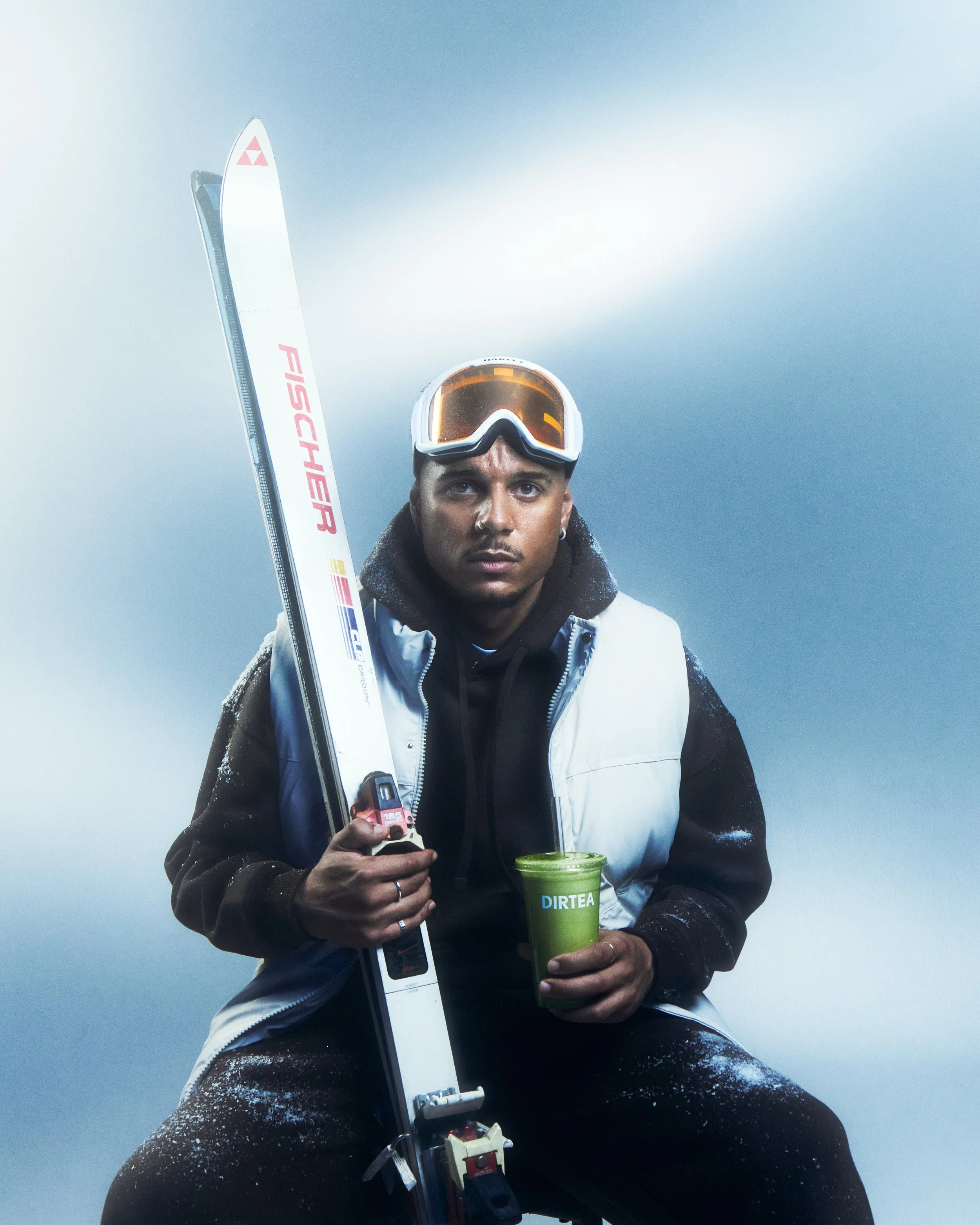 Editorial portrait photography for DIRTEA campaign