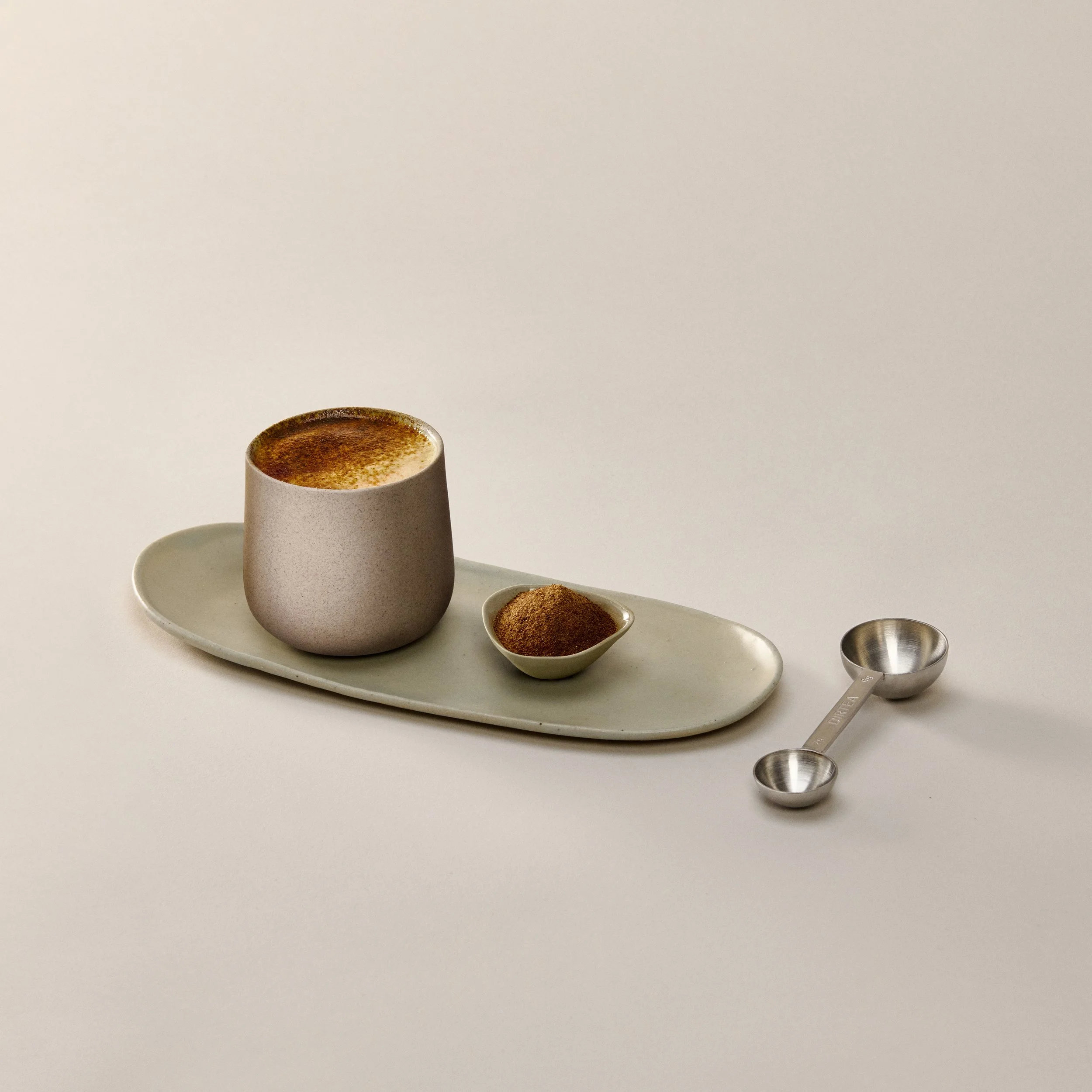 Product photography for DIRTEA mushroom drinks