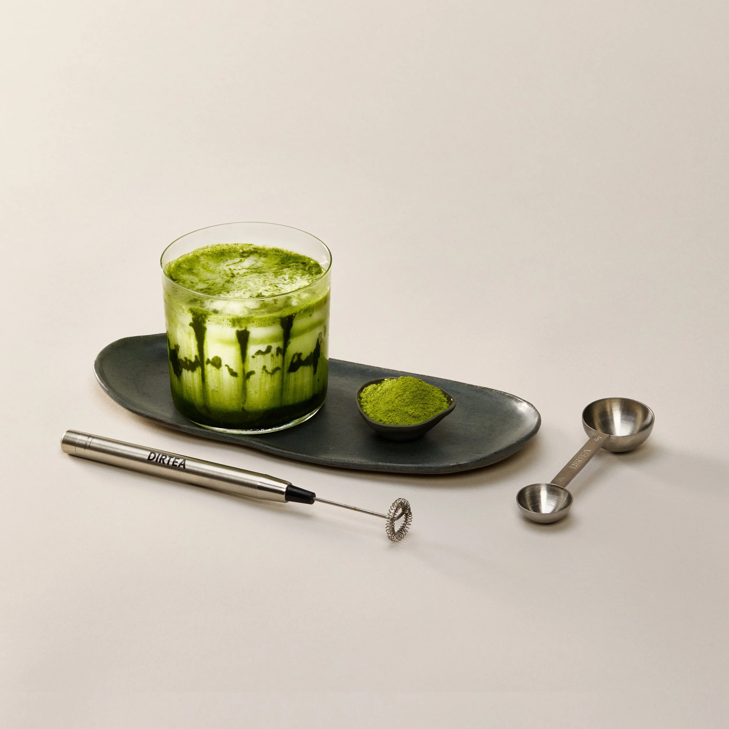 Editorial wellness photography for DIRTEA campaign