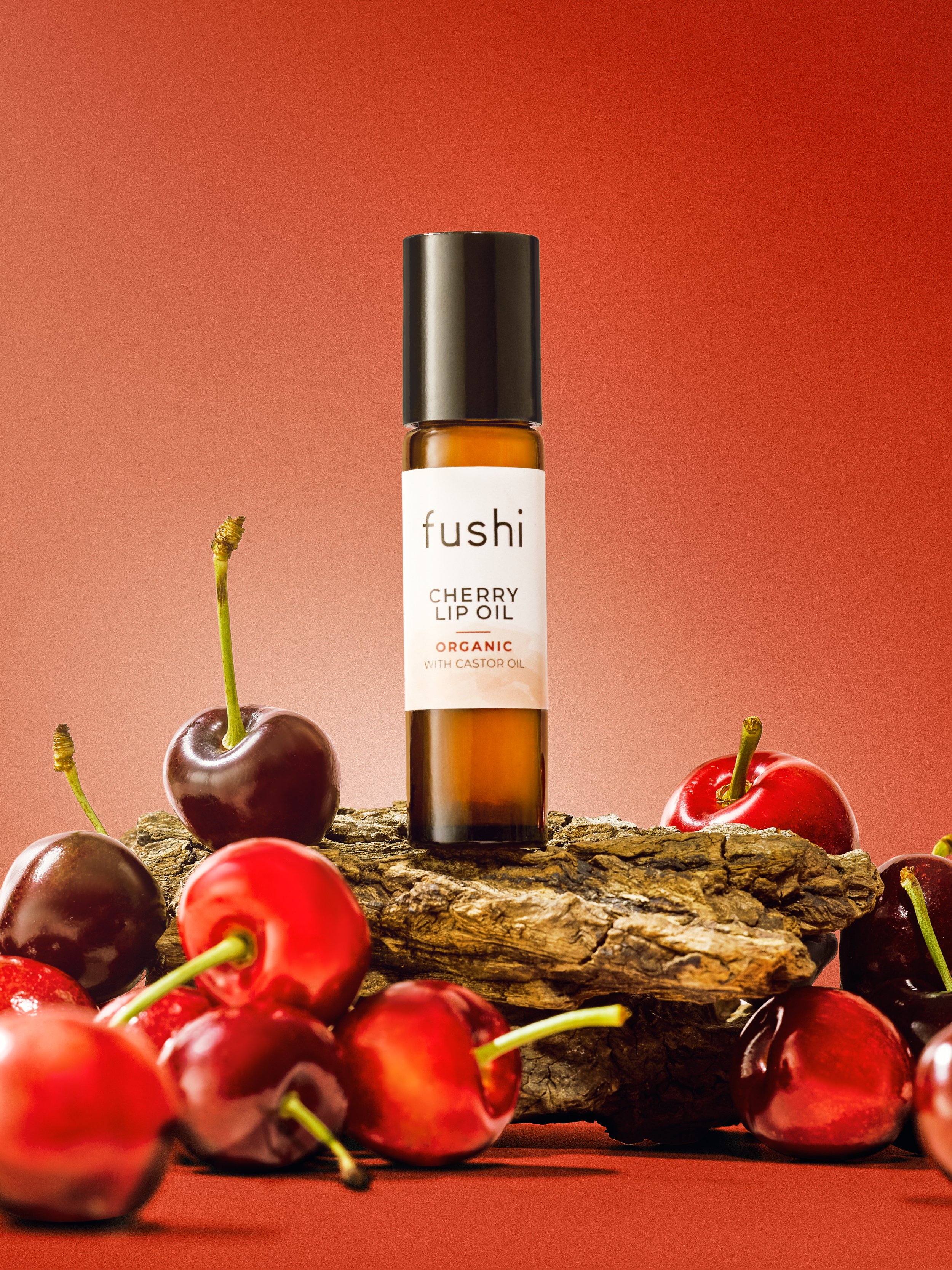 Natural skincare product photography for Fushi Wellbeing