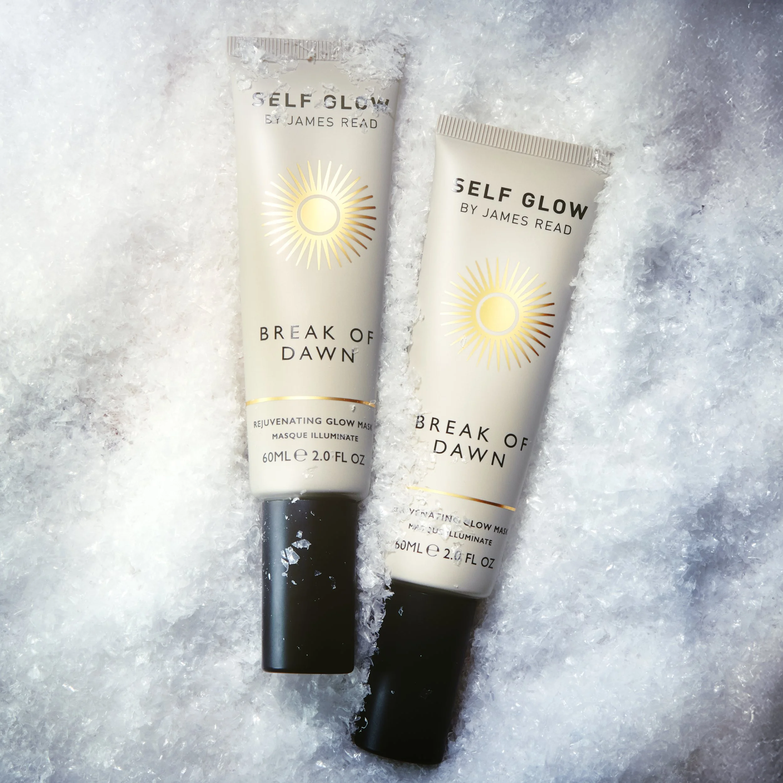 Luxury product photography for Self Glow by James read