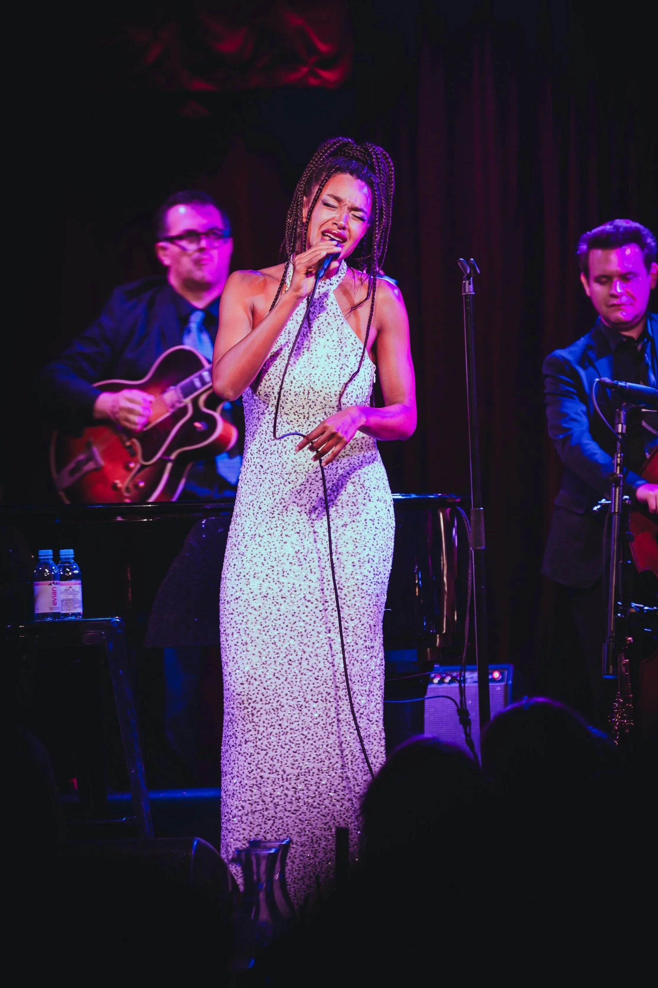 by Jessie Coleman, Le Poisson Rouge, New York City. Jeff Goldblum and the Mildred Snitzer Orchestra. July '24