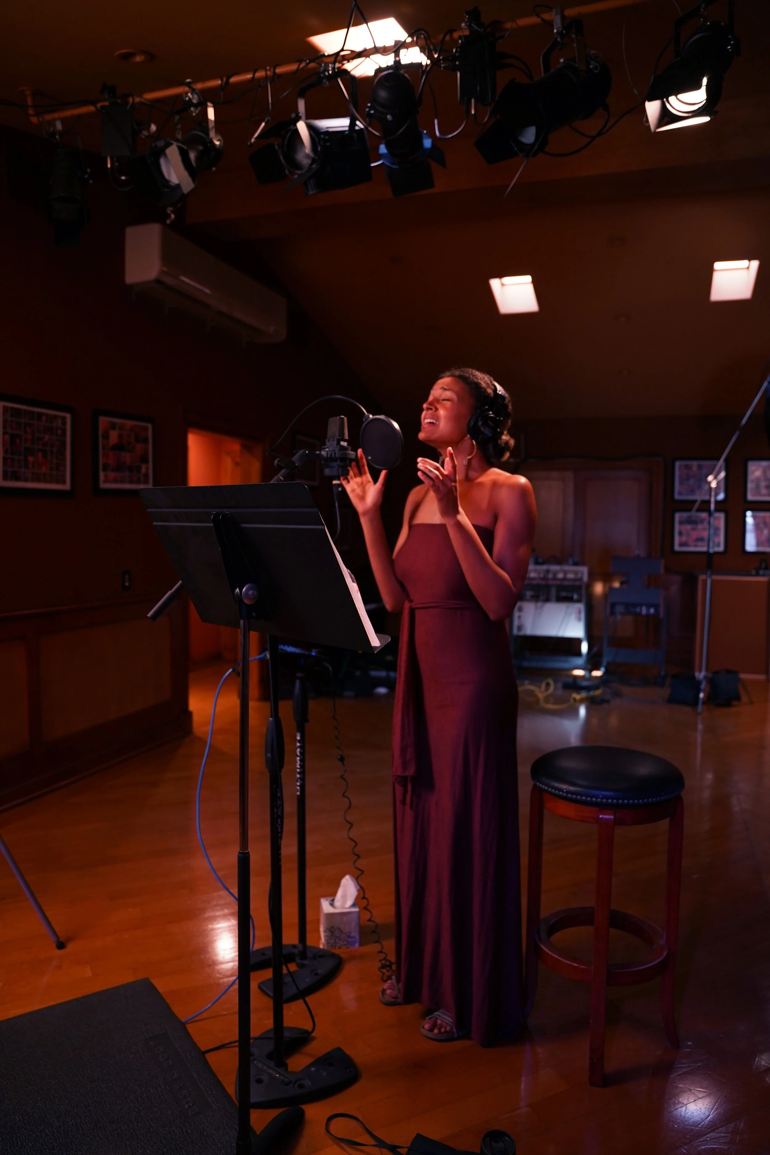 by Jose "Fran" Gala, Studio Session, Resonance Records.  May '21