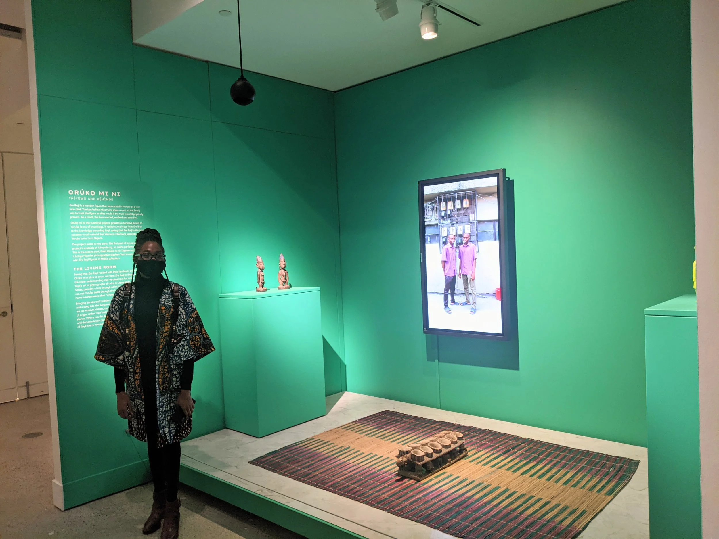 2021 (November) SANKOFA, Museum of Anthropology UBC, storyteller for ‘Oruko mi ni’ by Oluwasayo Olowo-Ake