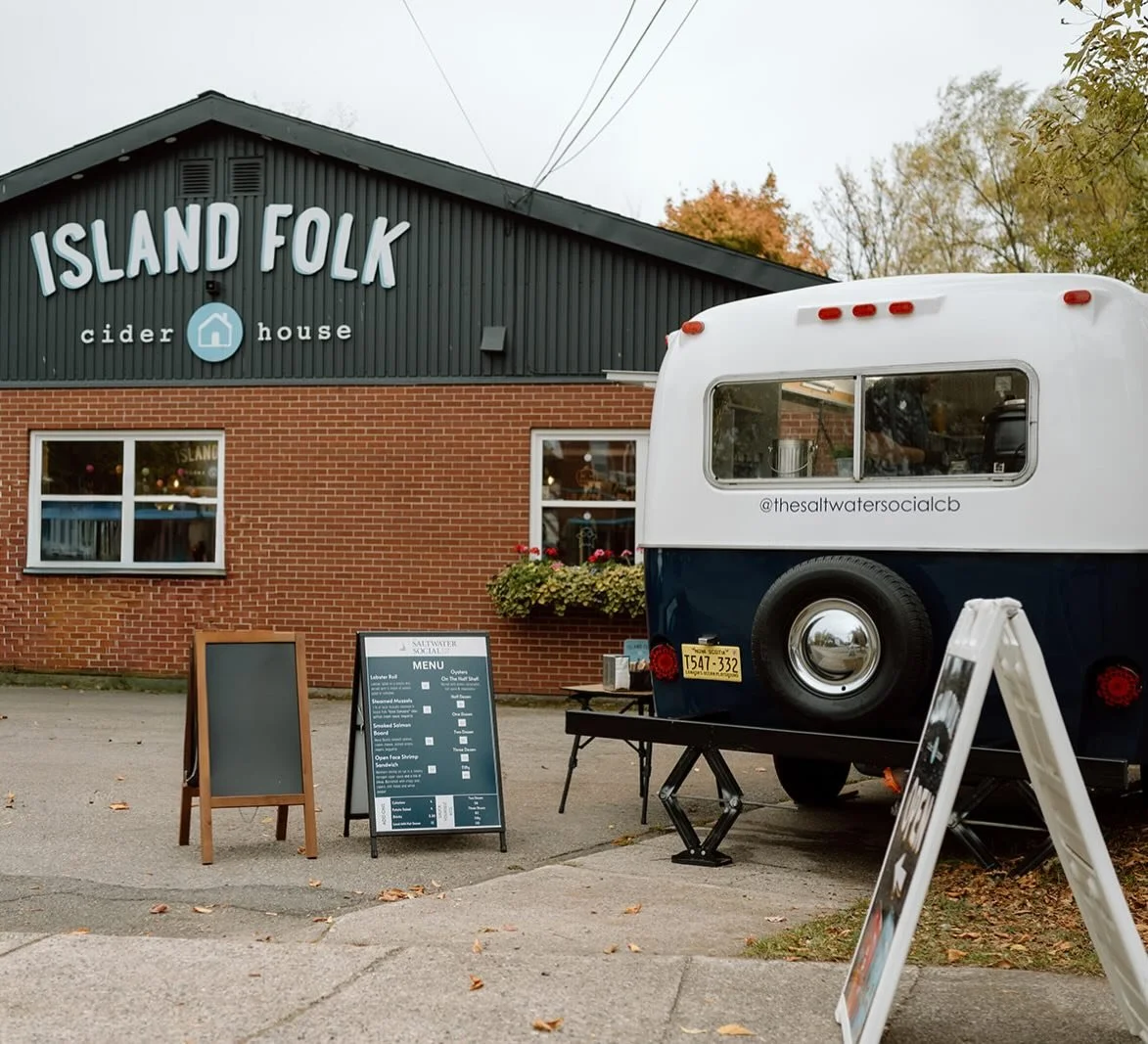 Just over here counting down the days until we are back with our friends at @islandfolkcider ☀️ 

#capebretonbusiness #seafoodcapebreton #oysterbar #seafoodsydney #ciderhouse
