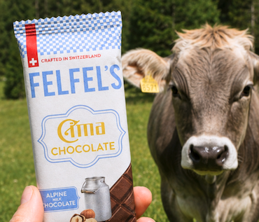Meet the new FELFEL x Cima Chocolate Bars.