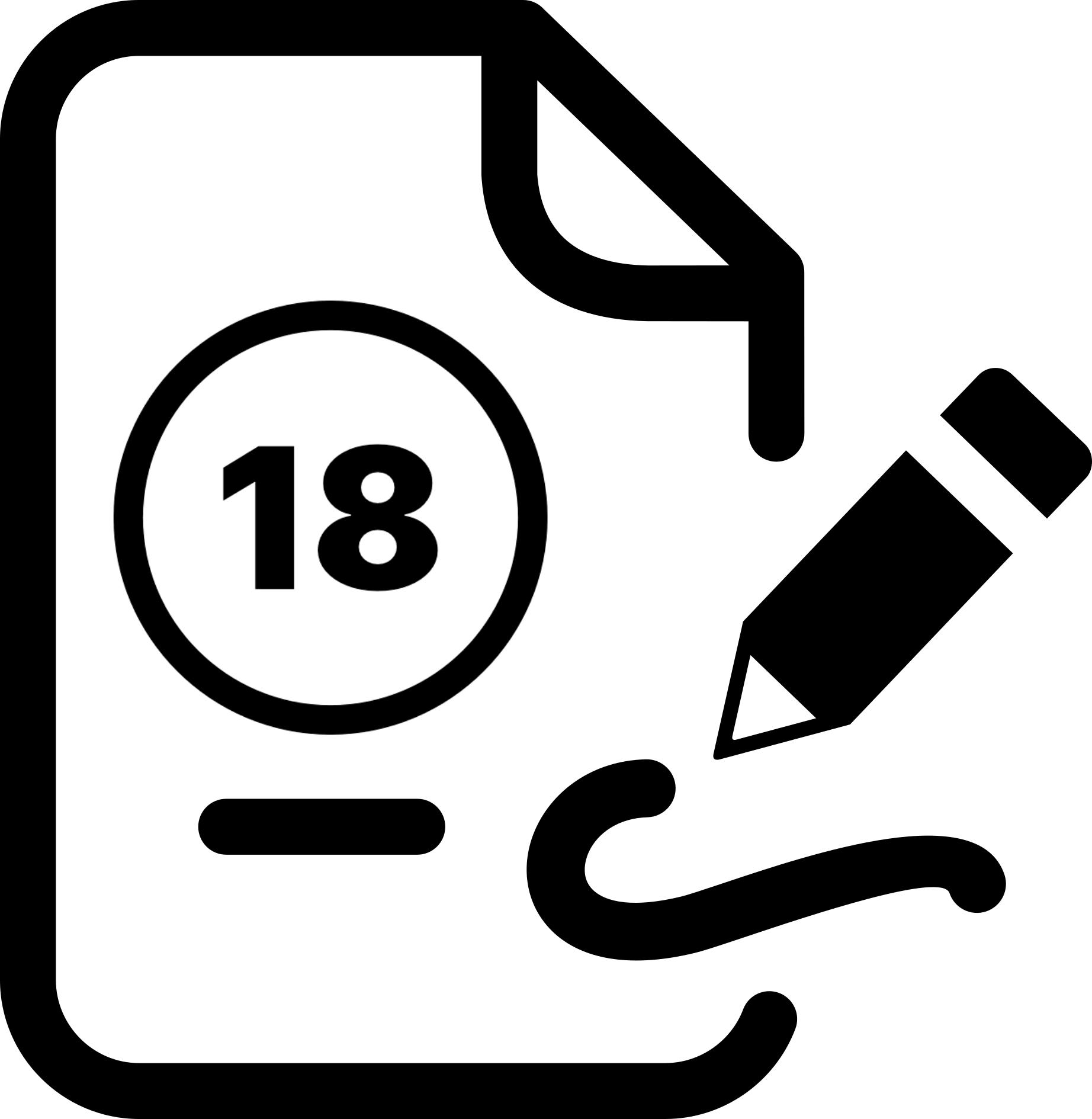 The image features a smiling woman with curly hair, wearing a colorful blouse, standing outdoors in front of a green leafy background.