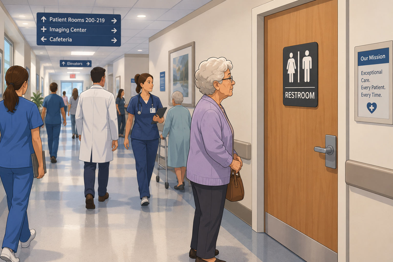 Restroom Occupancy Systems for Hospitals &amp; Healthcare Facilities
