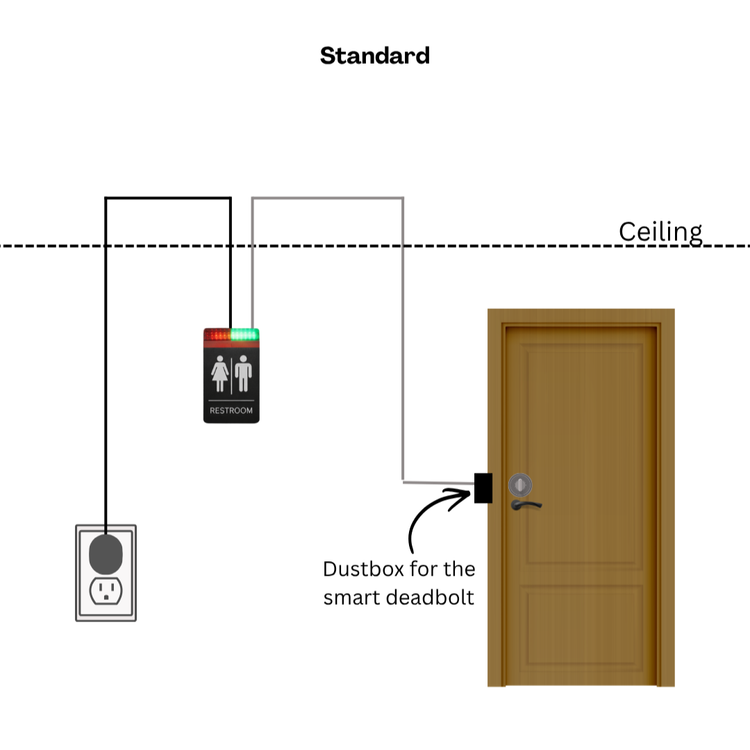 Heads Up Lock Elegant Model