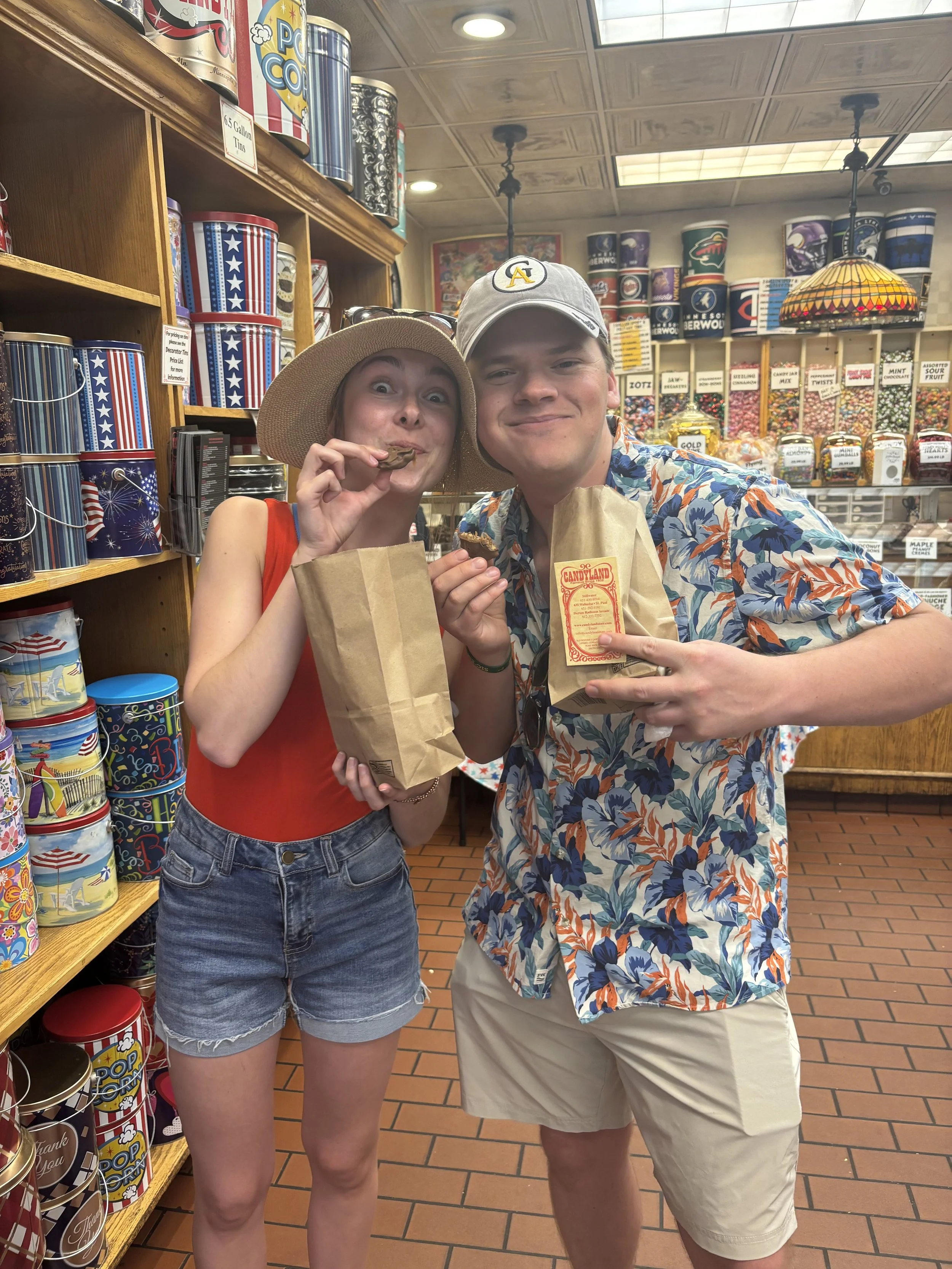 Man and Woman Enjoying Saint Paul Signature Tour