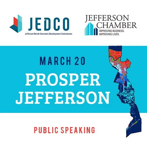 Jefferson Chamber & JEDCO to Host Public Speaking Seminar