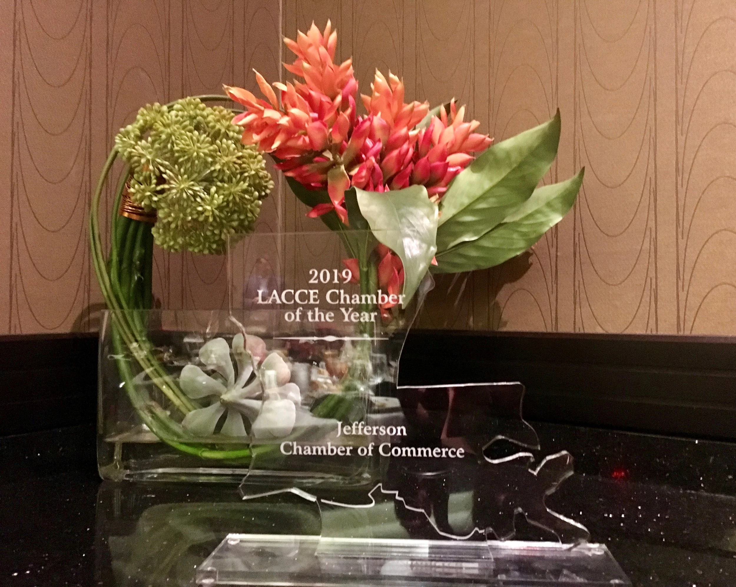 Jefferson Chamber Receives Chamber of the Year Award in Large Chamber Category