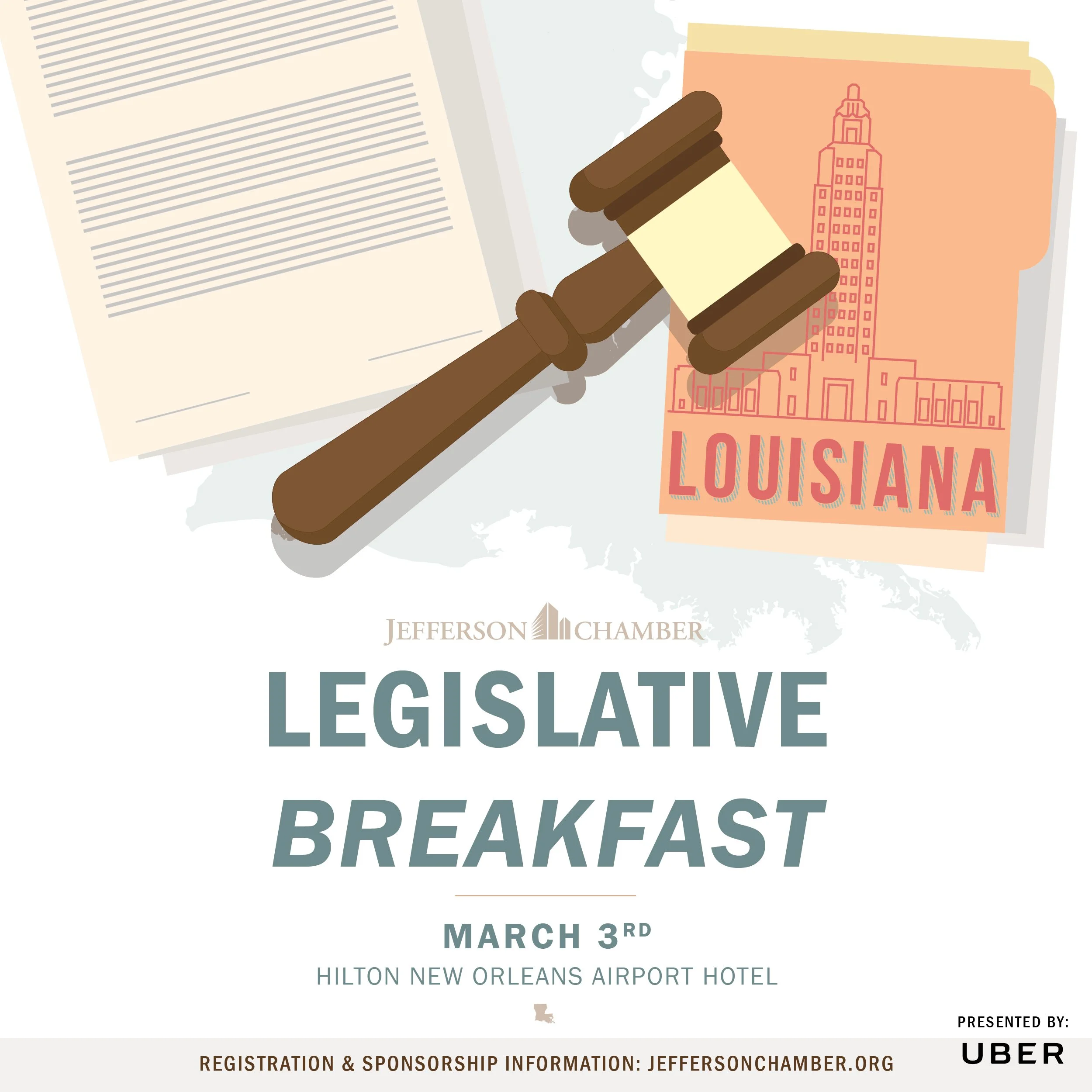 Jefferson Chamber to Host Legislative Issues Breakfast March 3