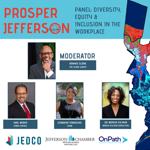 JEDCO, Jefferson Chamber to host Prosper Jefferson seminar on diversity, equity and inclusion in the workplace