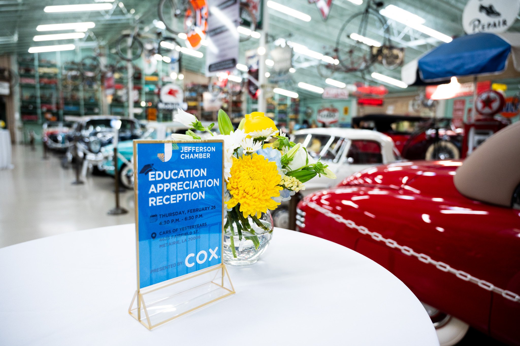 Jefferson Chamber Celebrates Local Educators at Education Appreciation Reception Presented by Cox Communications