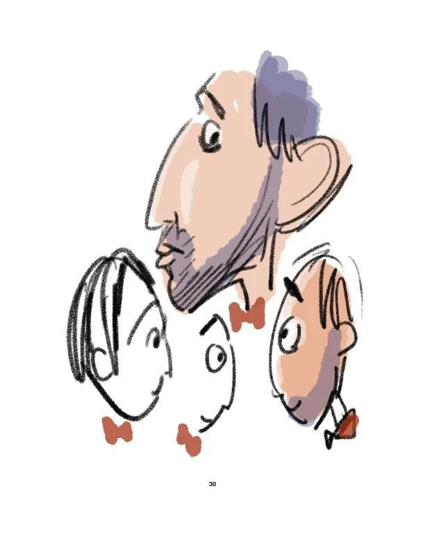 This shy gentleman is working up the courage to perform for you soon. Shave or no shave on the big day 😉?