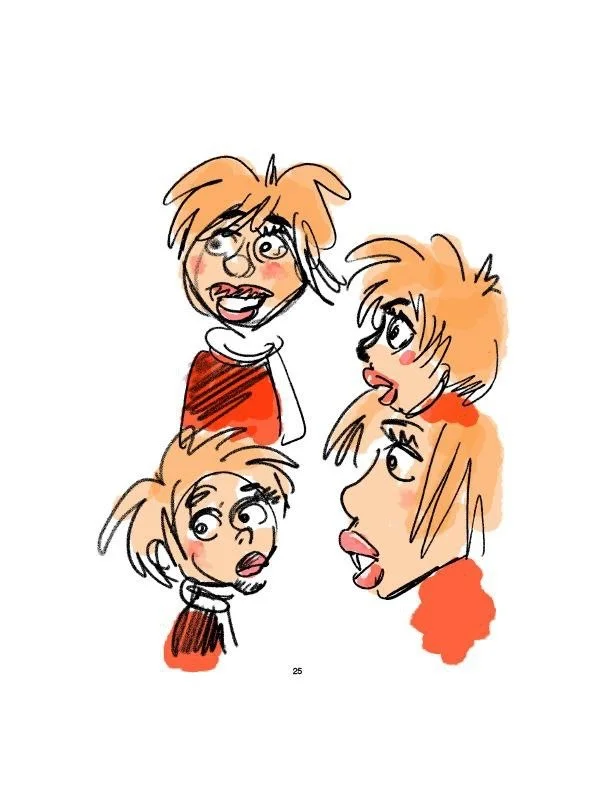 Finding the ideal dress with a pop of red for our main character was so intense that we had to dig through closets and do some shopping before we all agreed &ndash; she&rsquo;s absolutely glowing now.