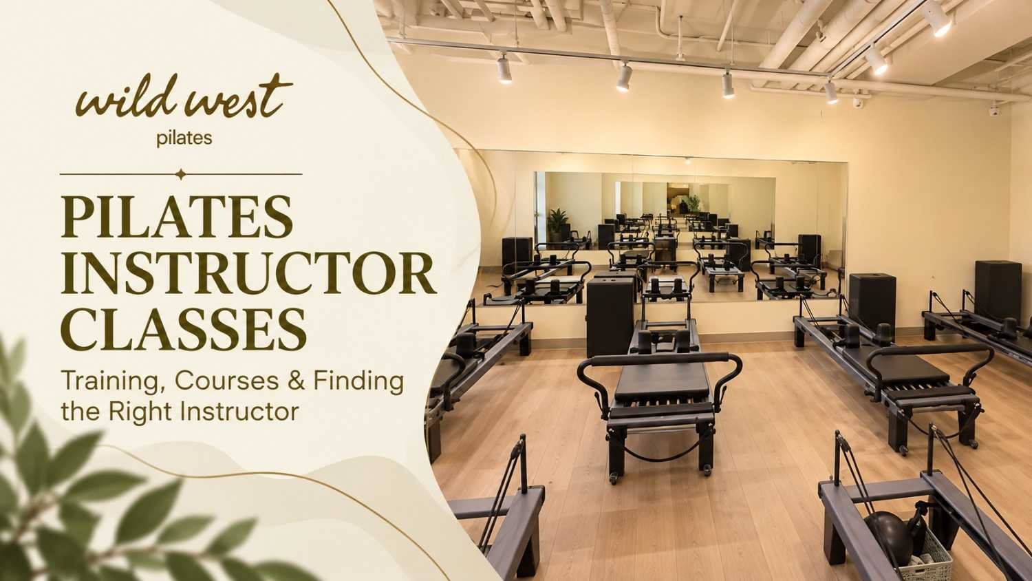 Pilates instructor classes