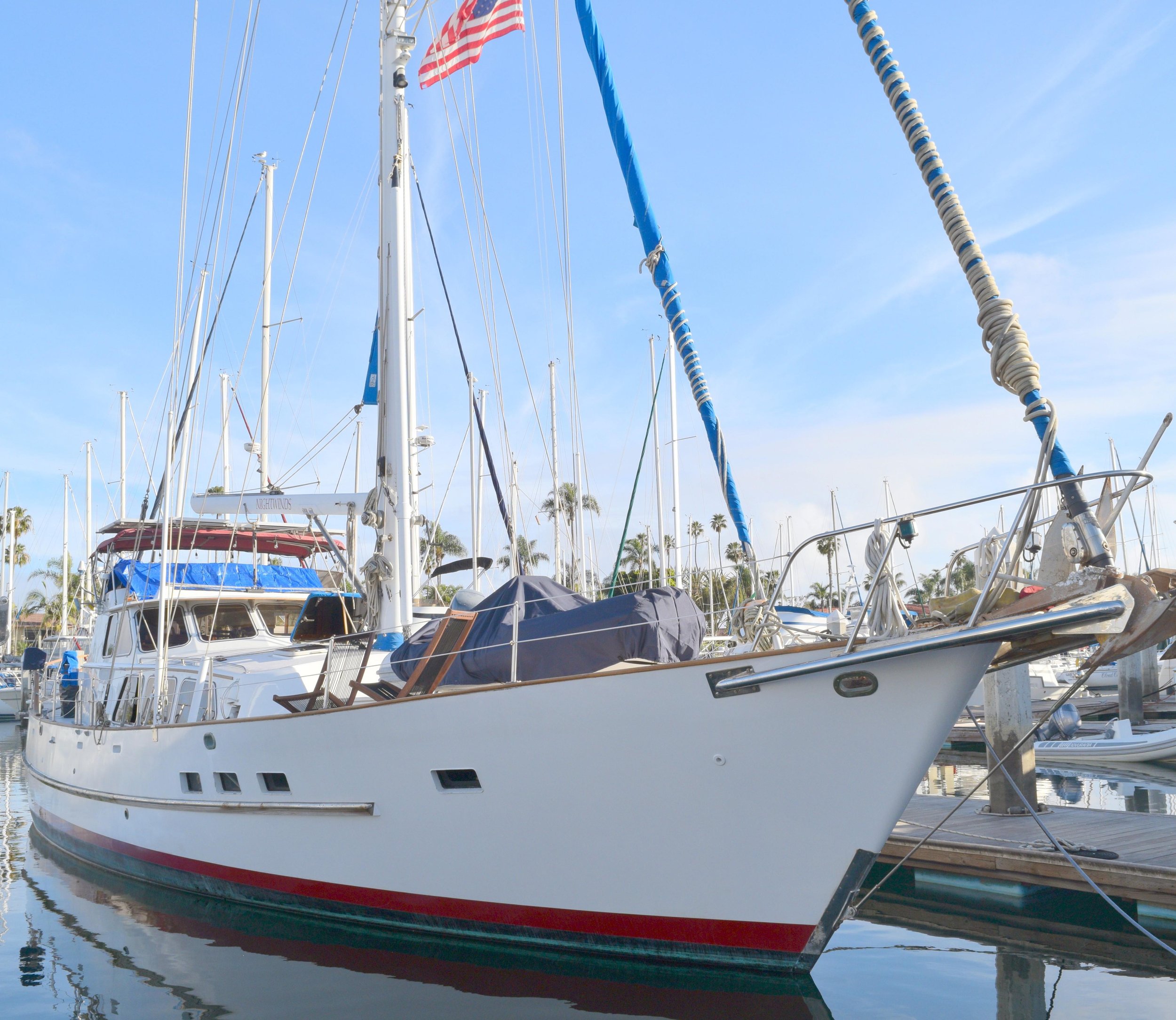 63 Cheoy Lee Motorsailor Insurance Survey, San Diego