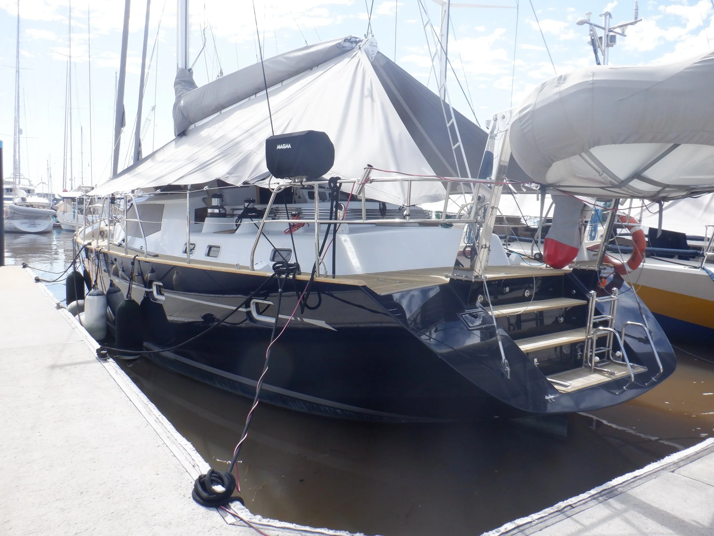 55 Custom Steel Sailboat Insurance Survey, Australia