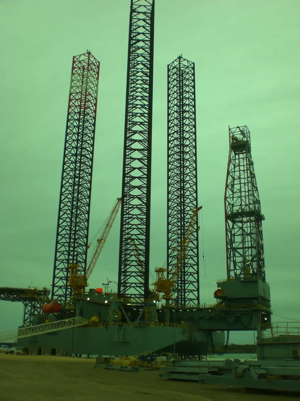 Scorpion Jack-up Rig EX CCTV, Brownsville, TX