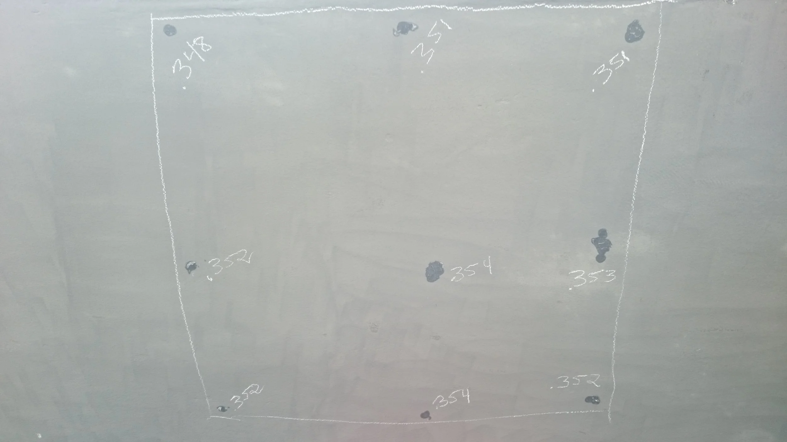 Hull Thickness Testing, Aluminum