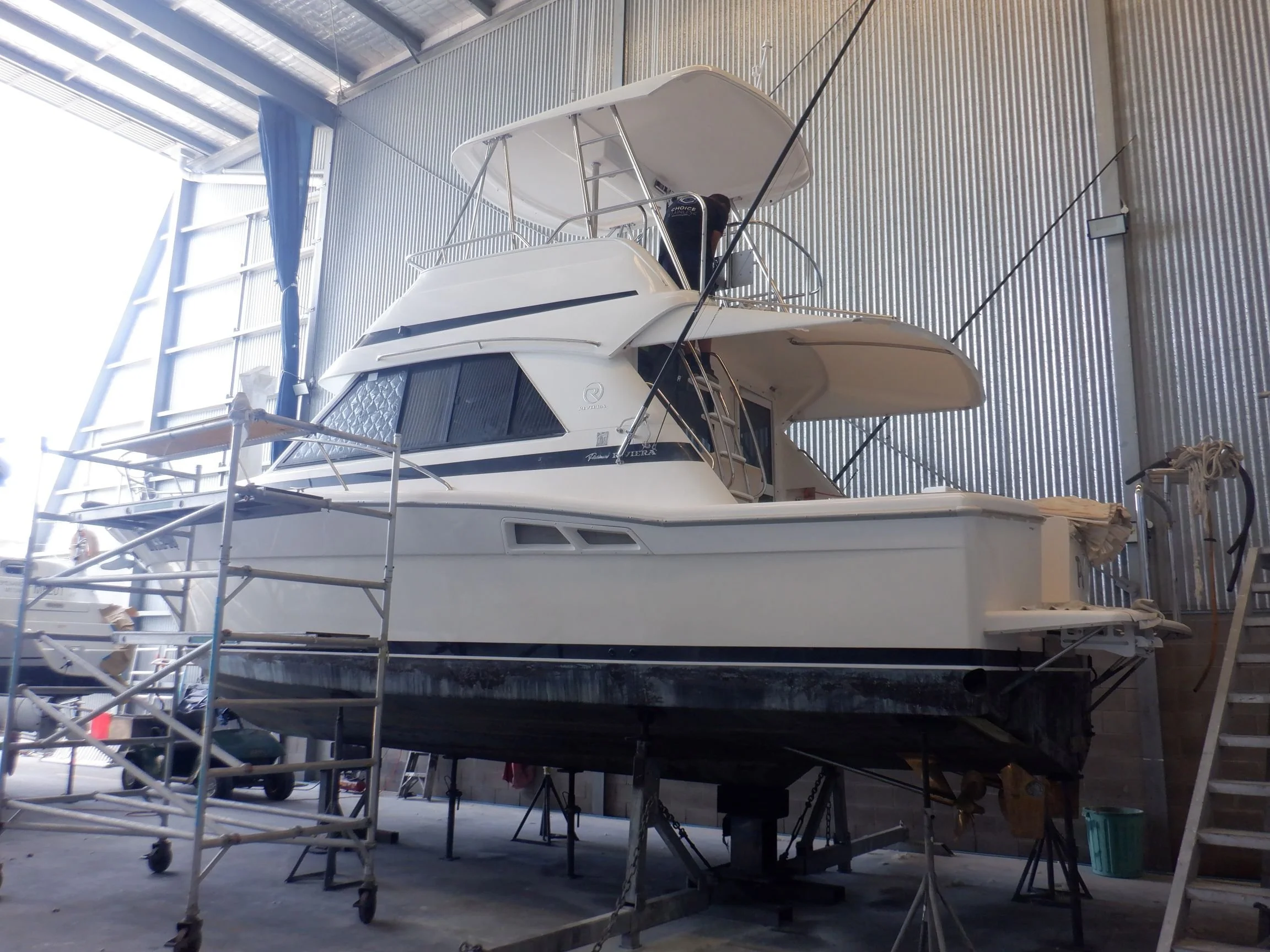 Riviera 34 Insurance Survey, Gold Coast Australia