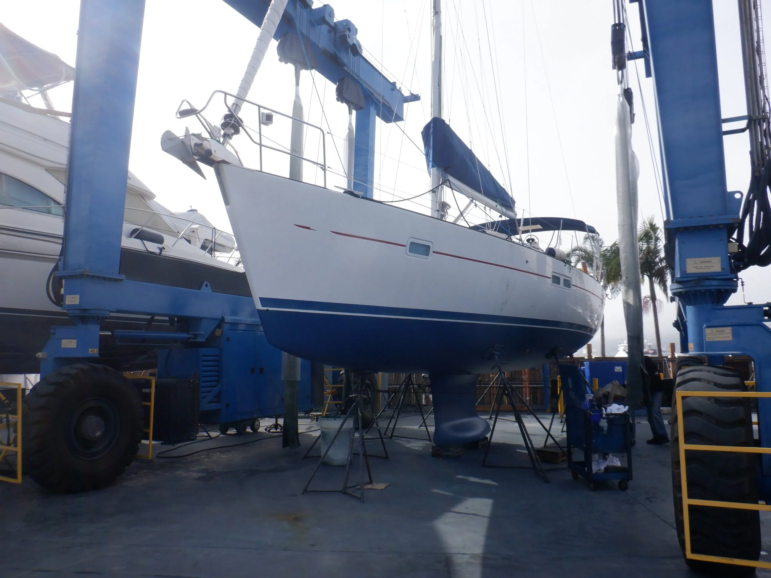 Beneteau 42 Insurance Survey, San Diego