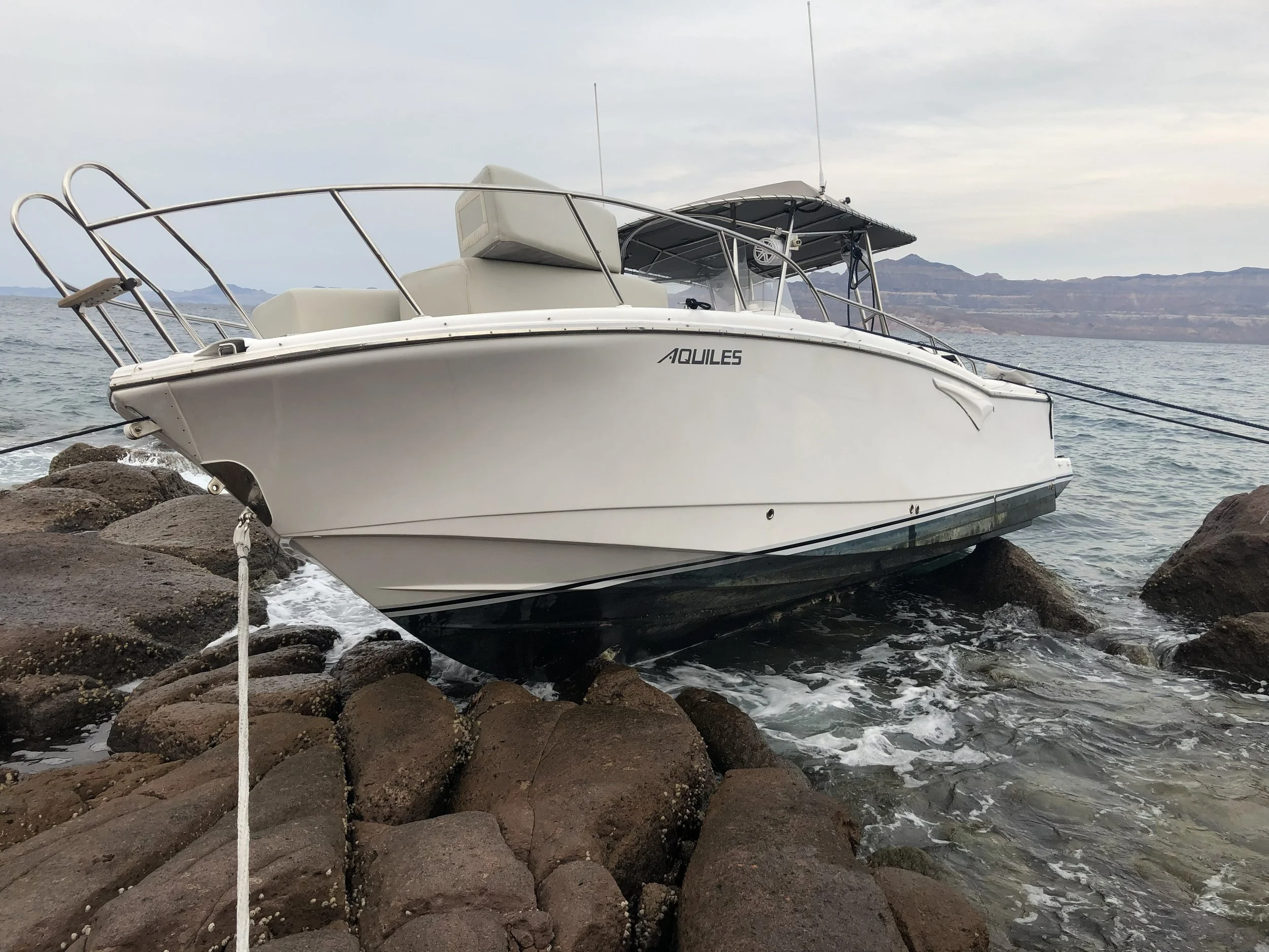 Achilles 34 Grounding, La Paz MX