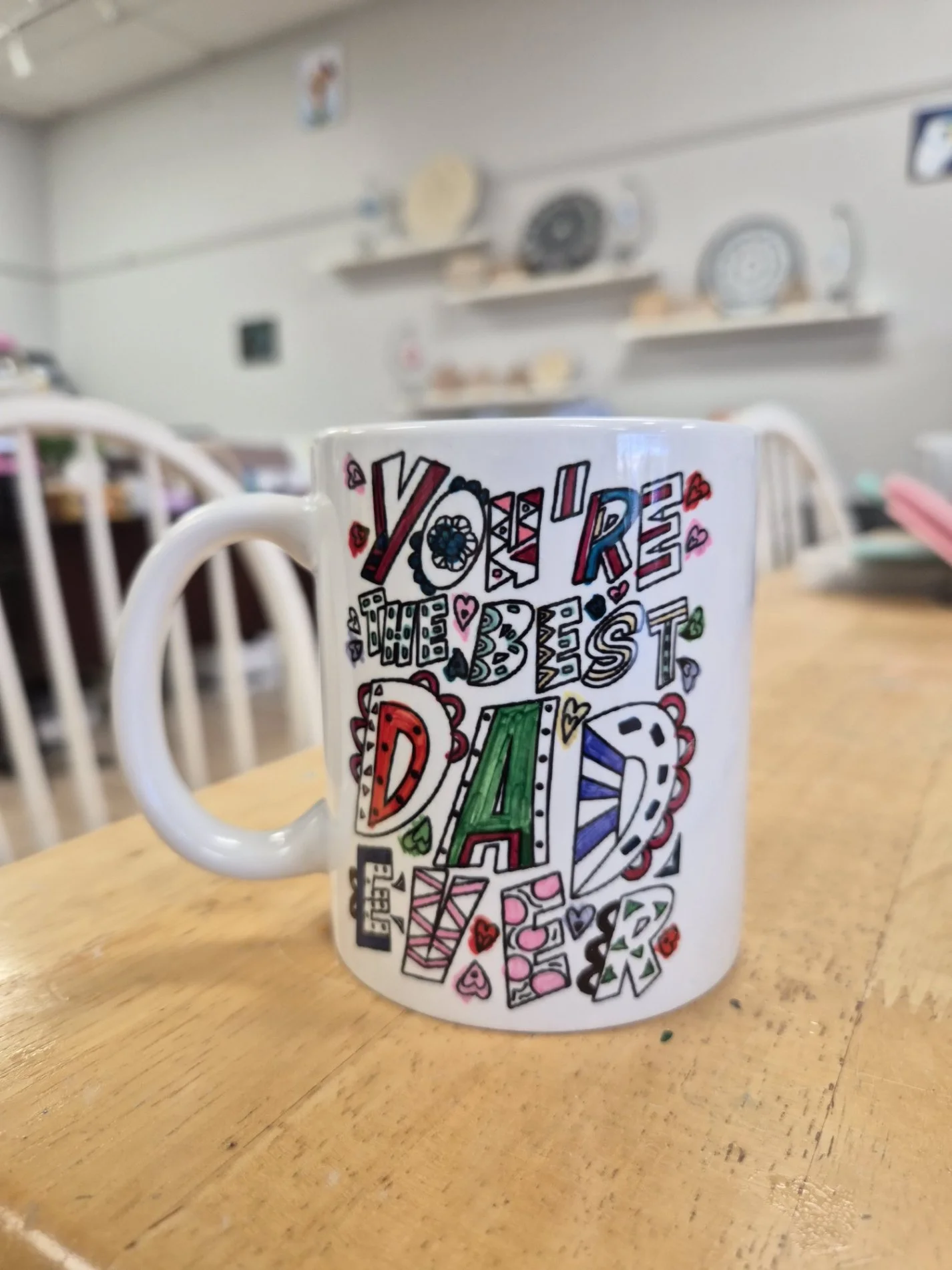 Father’s Day: Design‑Your‑Own Sublimation Mug Class June 13th at 1:00pm