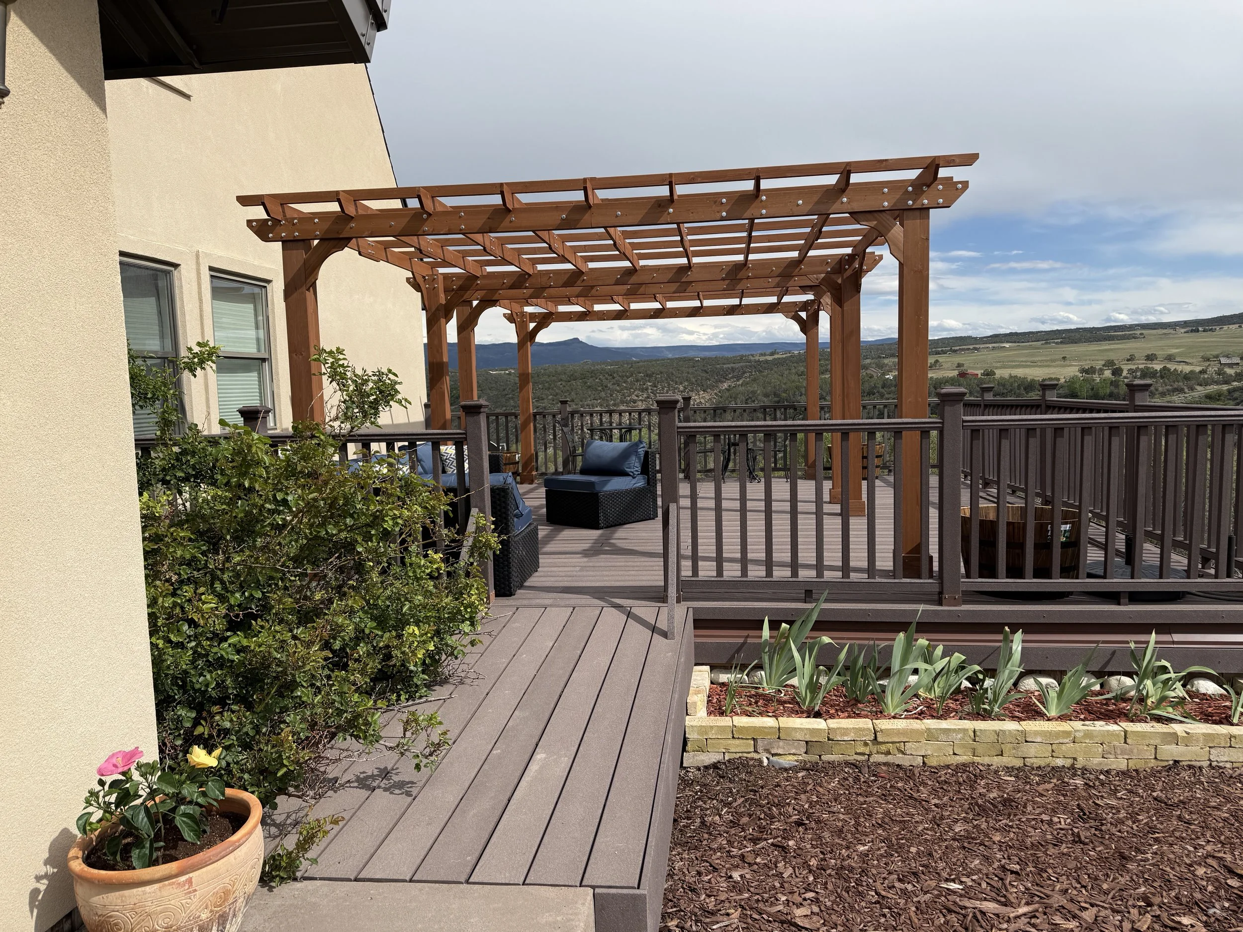 West Deck Lounging and Dining