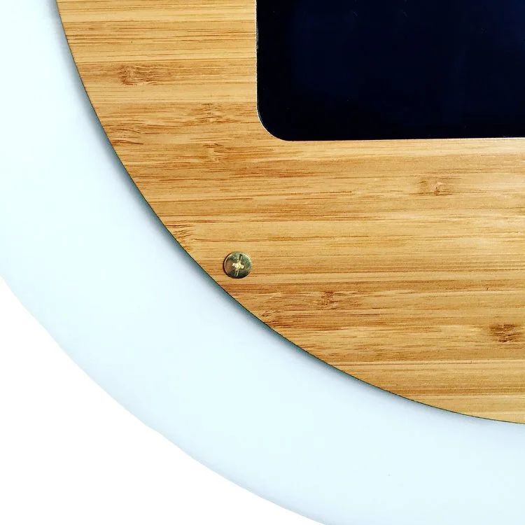 mobile handheld roaming photo booth with ring light