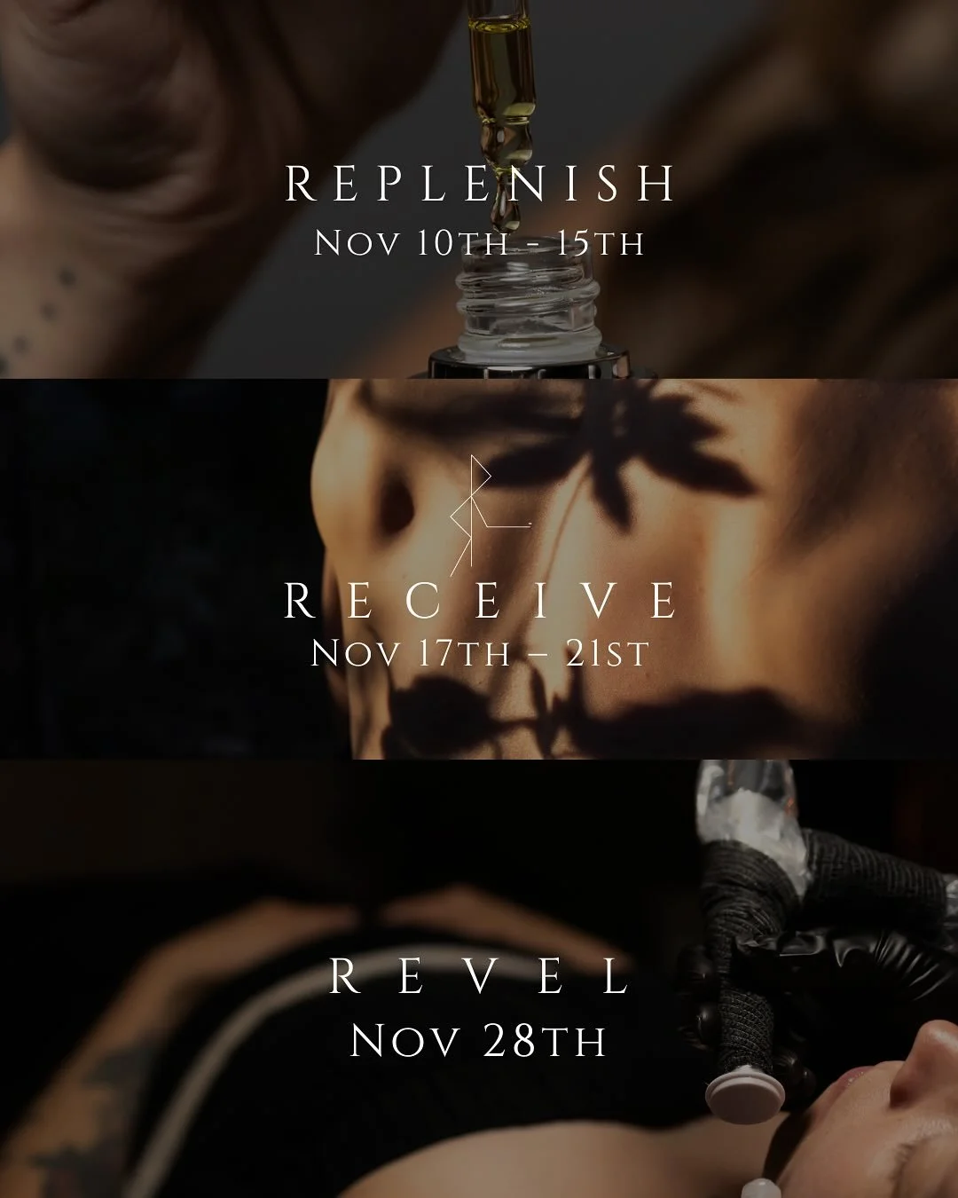 Black Friday is (almost) HERE! So let&rsquo;s celebrate with a prelude&hellip;

Week 1: November 10&ndash;15

Starting Monday, Save 15% on all product purchases over $200 and receive a $20 service credit toward your next service.
Perfect time to stoc