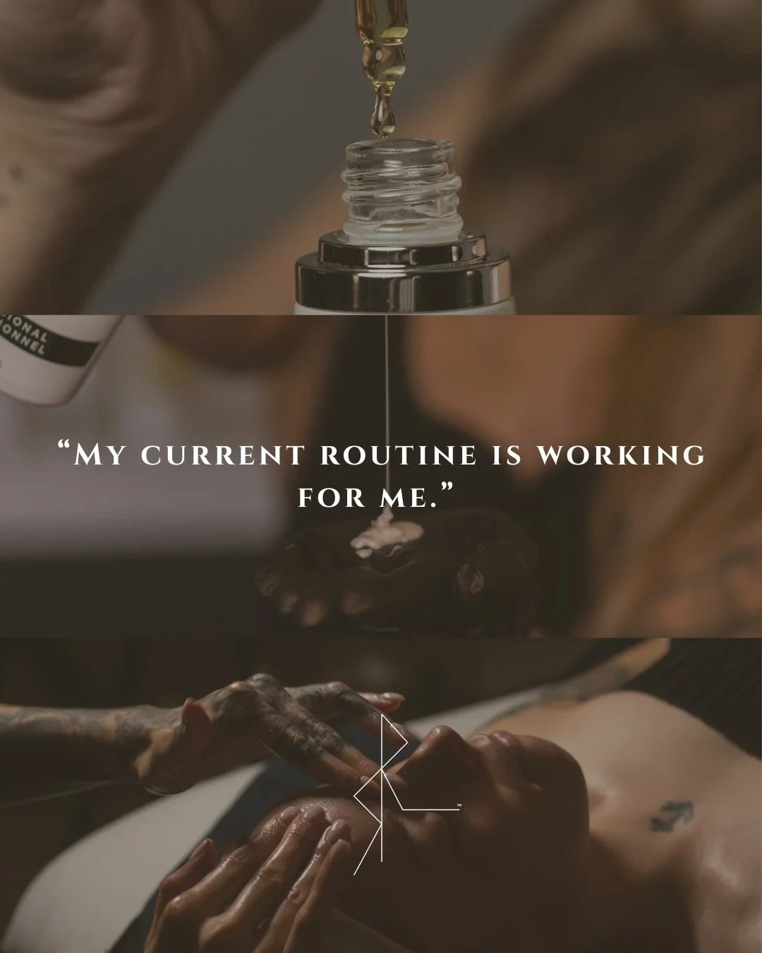 Often it&rsquo;s not that a product is &ldquo;bad&rdquo; it&rsquo;s that it isn&rsquo;t
creating the kind of cellular response
that allows your skin to fully benefit from in-studio treatments.

Our role as estheticians is never to judge your routine.