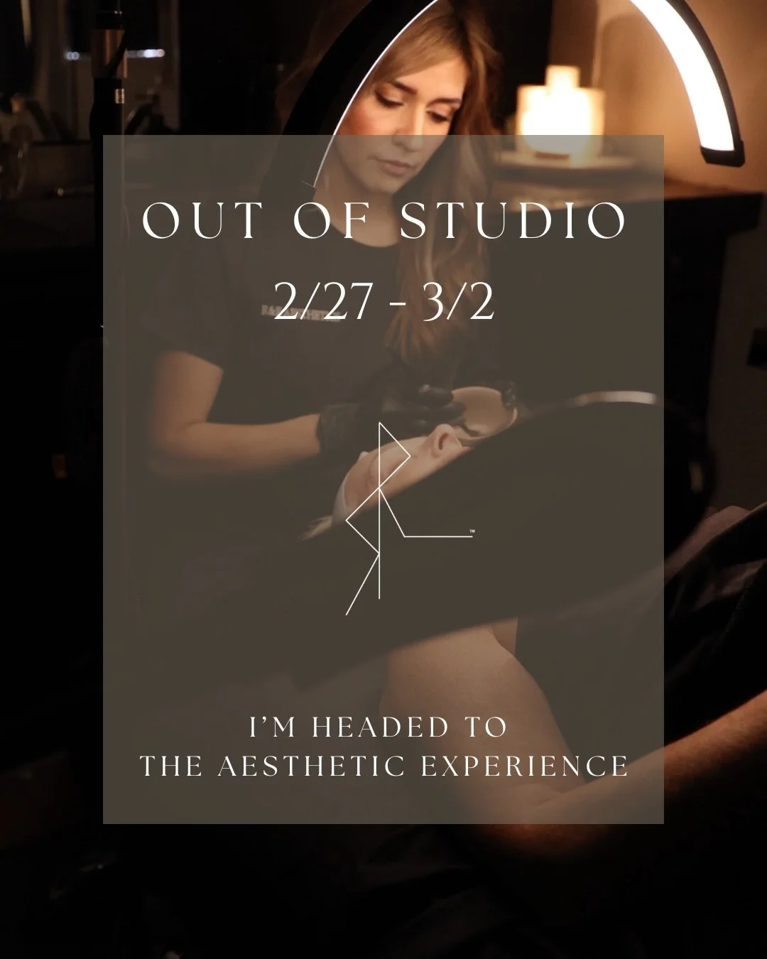Saturday I&rsquo;ll be attending The Aesthetic Experience by @optimizedaesthetics alongside so many incredible aestheticians! The preparation leading up to this event, the community already built, just blows me away! So grateful to be apart of such a