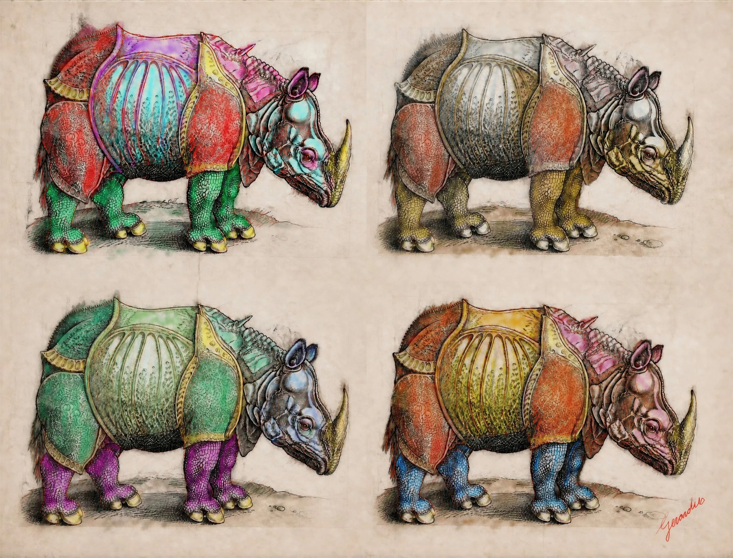Gerardus Cornielje - Germany - "Rhino Quartet"