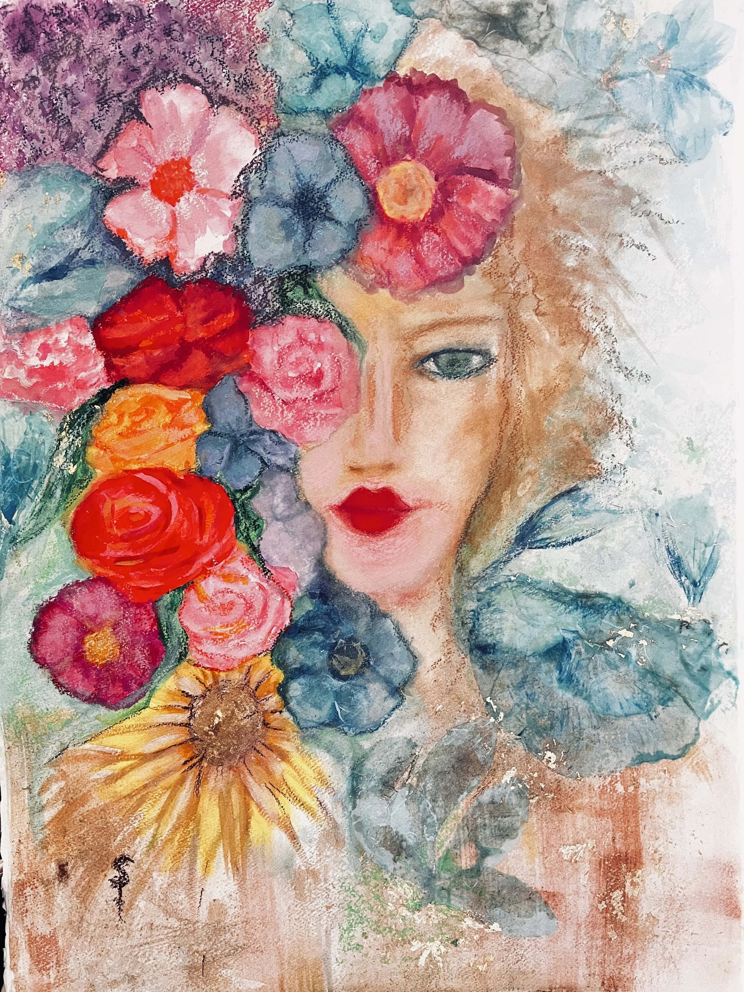 Sylvie Pulur - France - "Souffle de pétales"