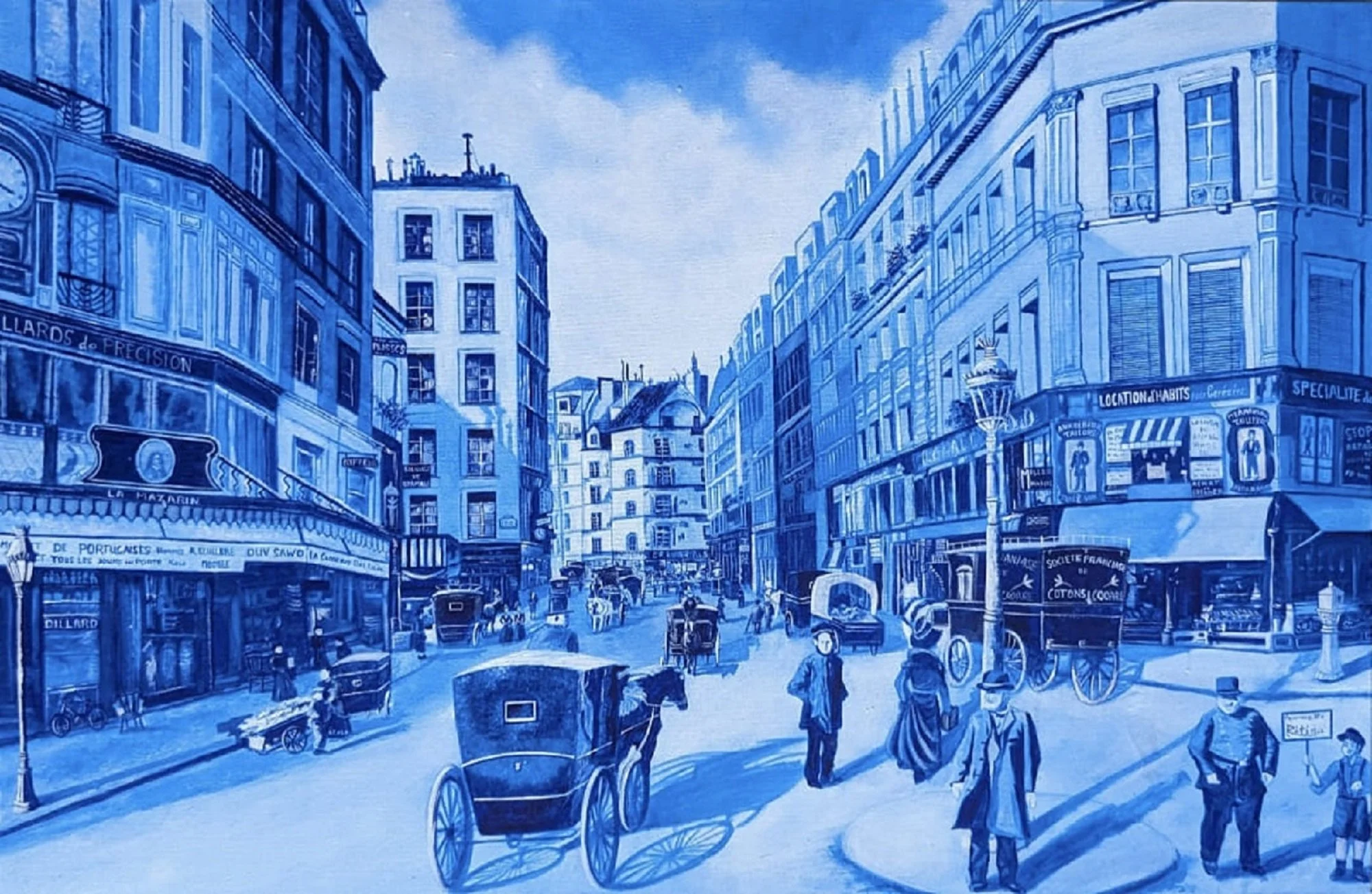 Ritina Ansurkar - United States - "Soirée à Paris 1800"