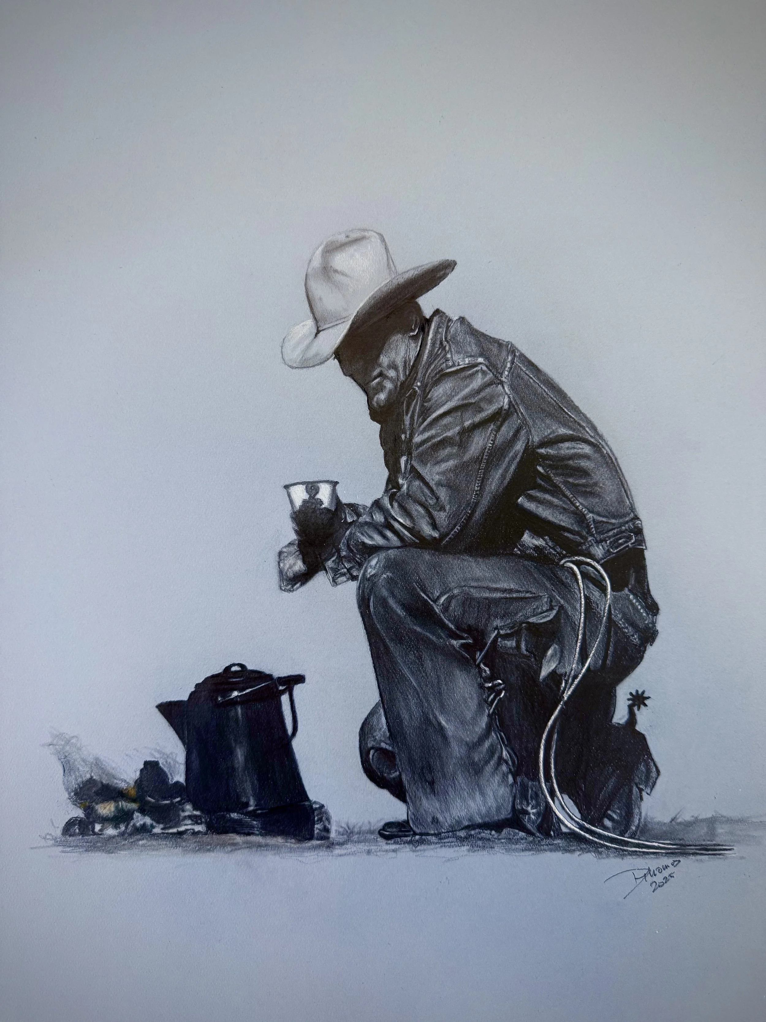 David L Thomas - United States - "Coffee Break"