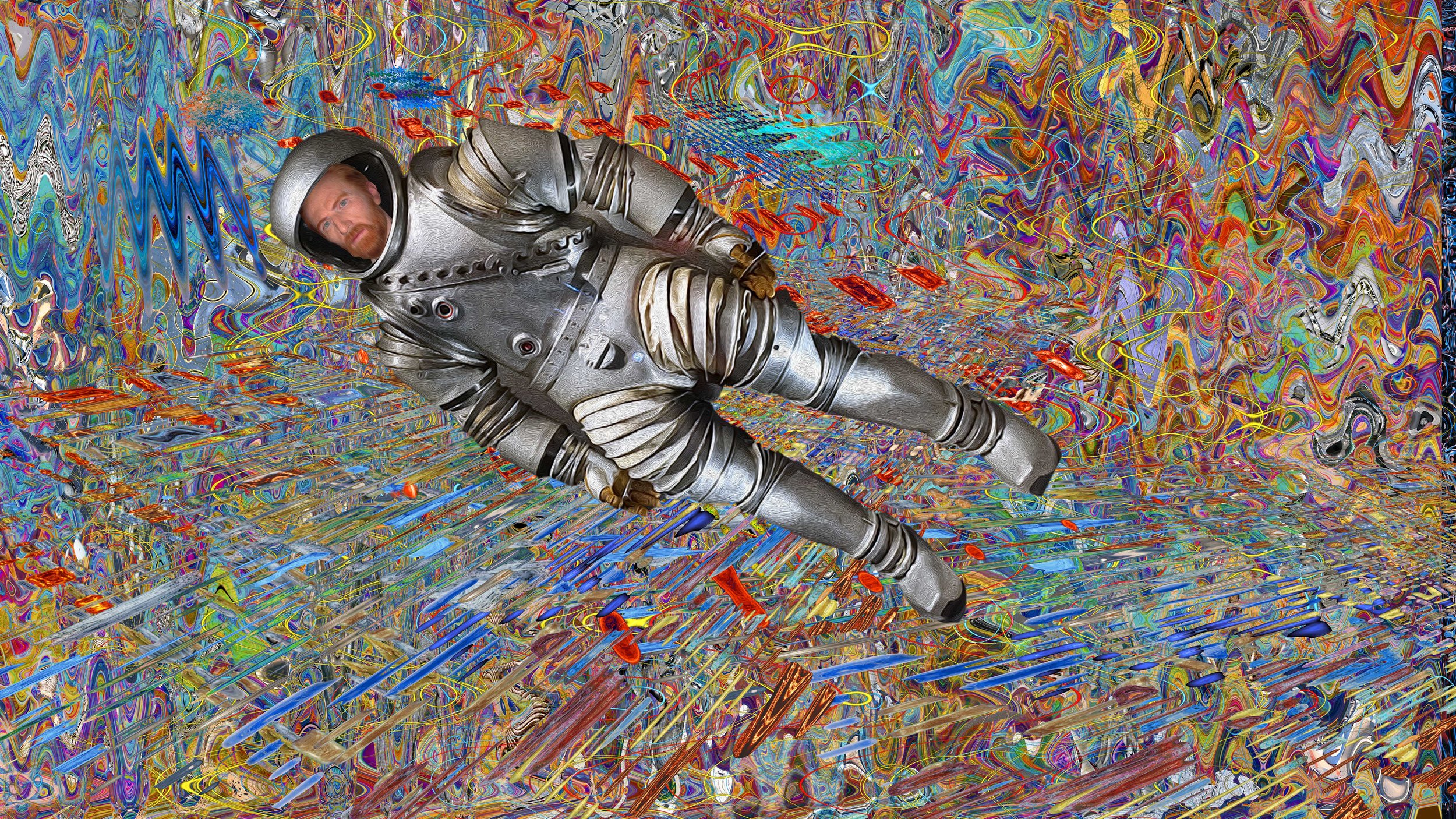 William Archie Brown - United States - "Van Gogh in a Quantum Storm"