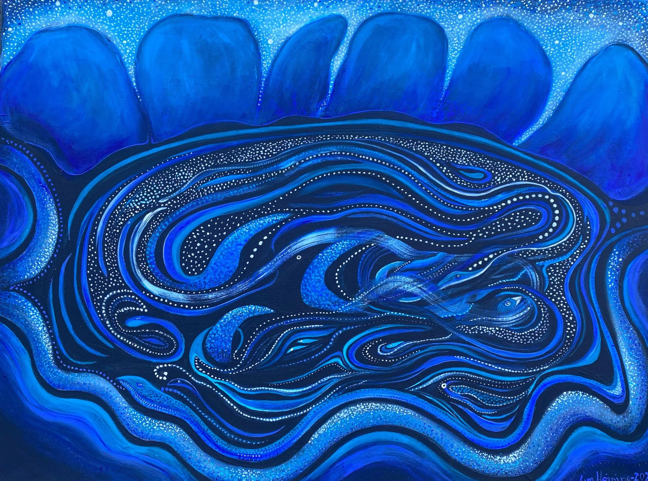 Gro Heining - Norway - "Deep Ocean Breathing."