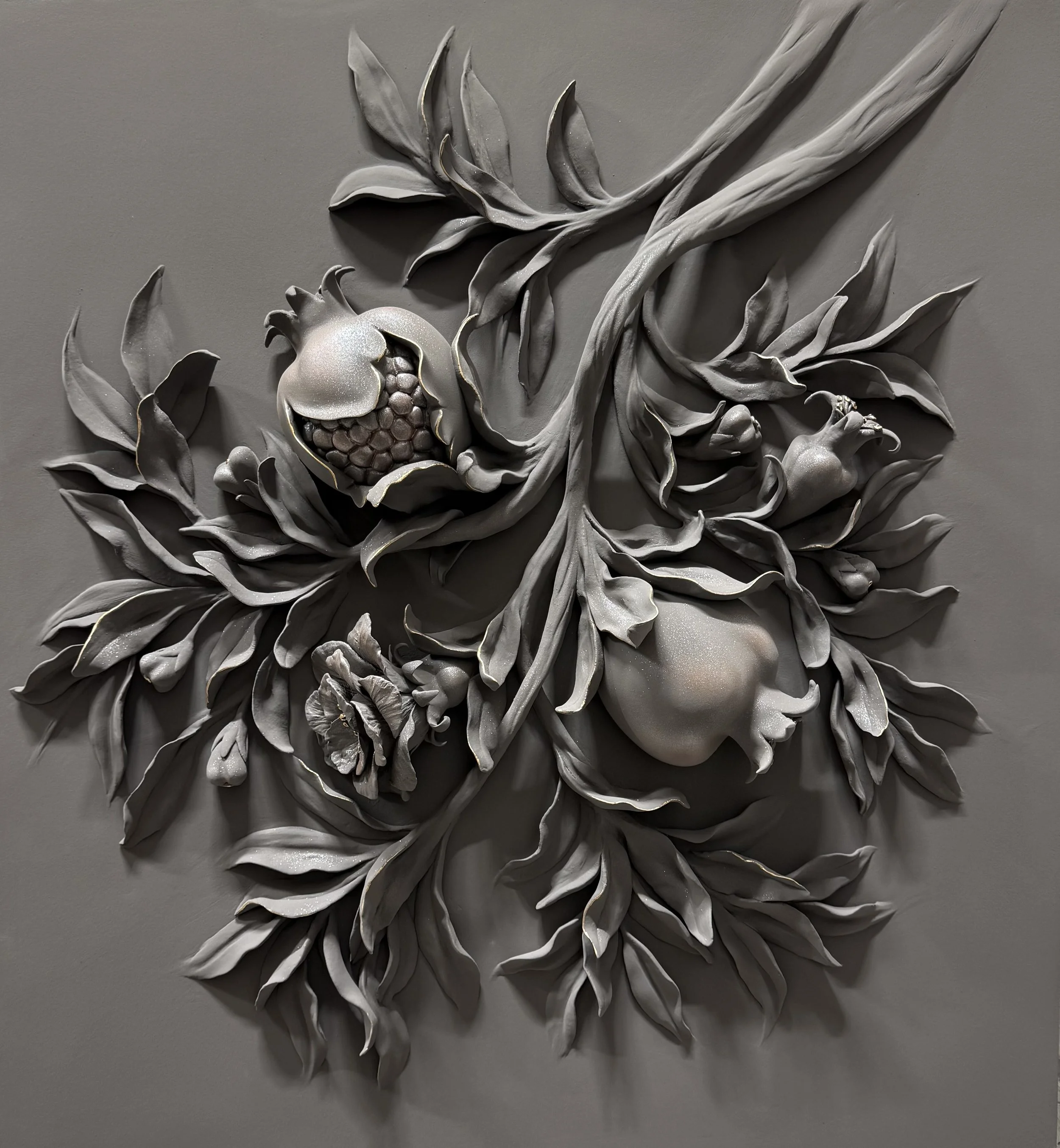 Oksana Eliseeva -UAE - "Pomegranate branch"